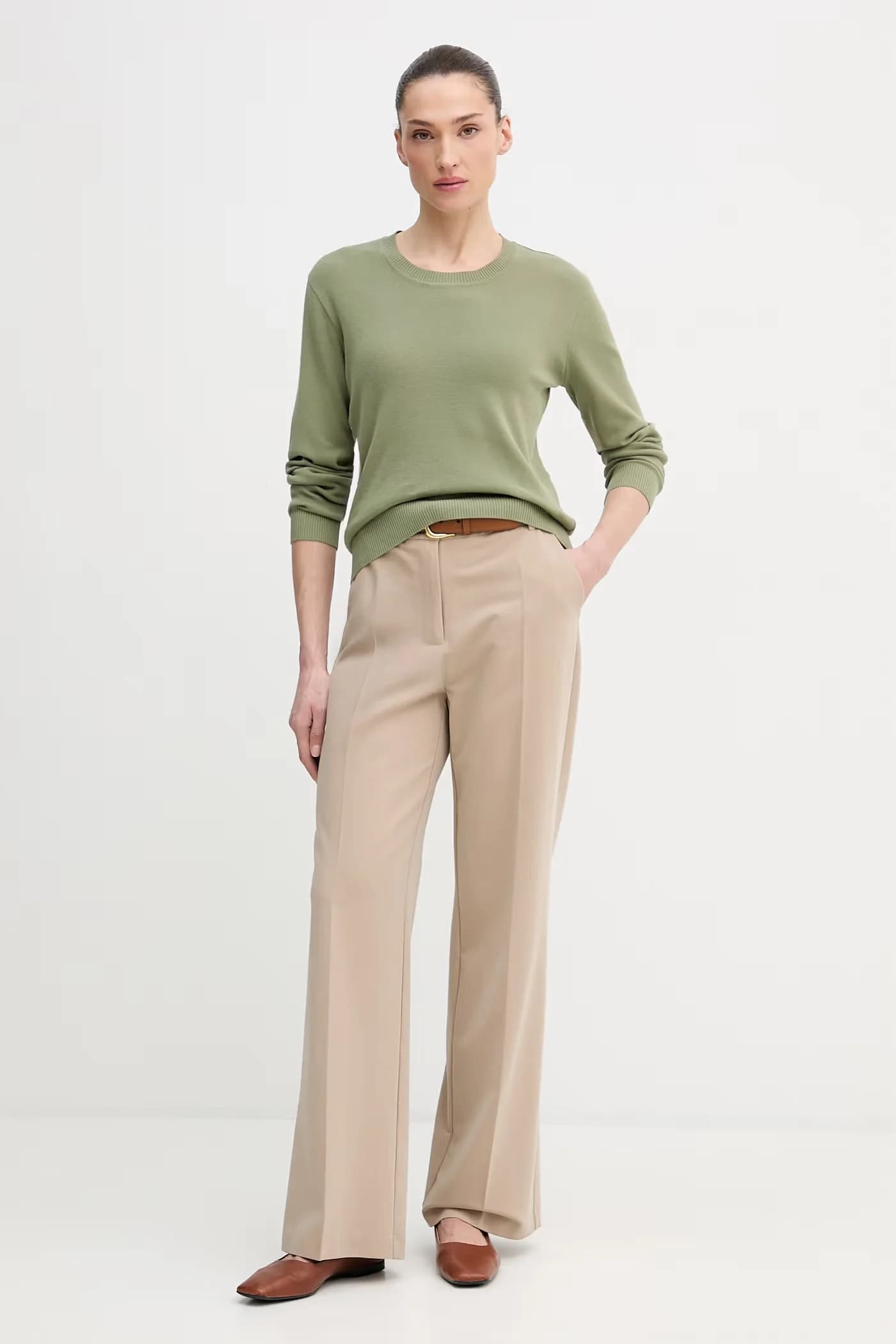 Хлопковый свитер - фото 2