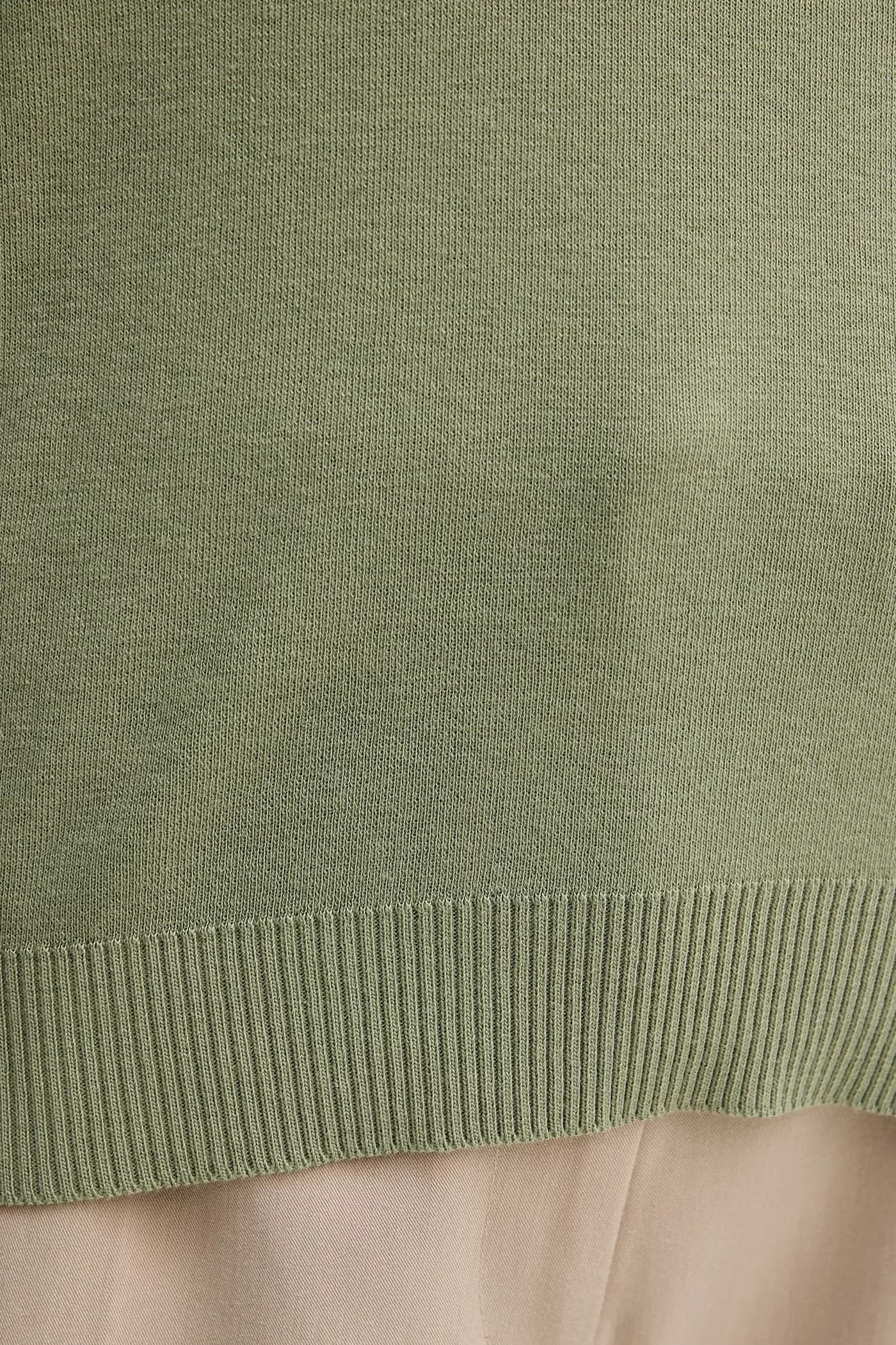 Хлопковый свитер - фото 5