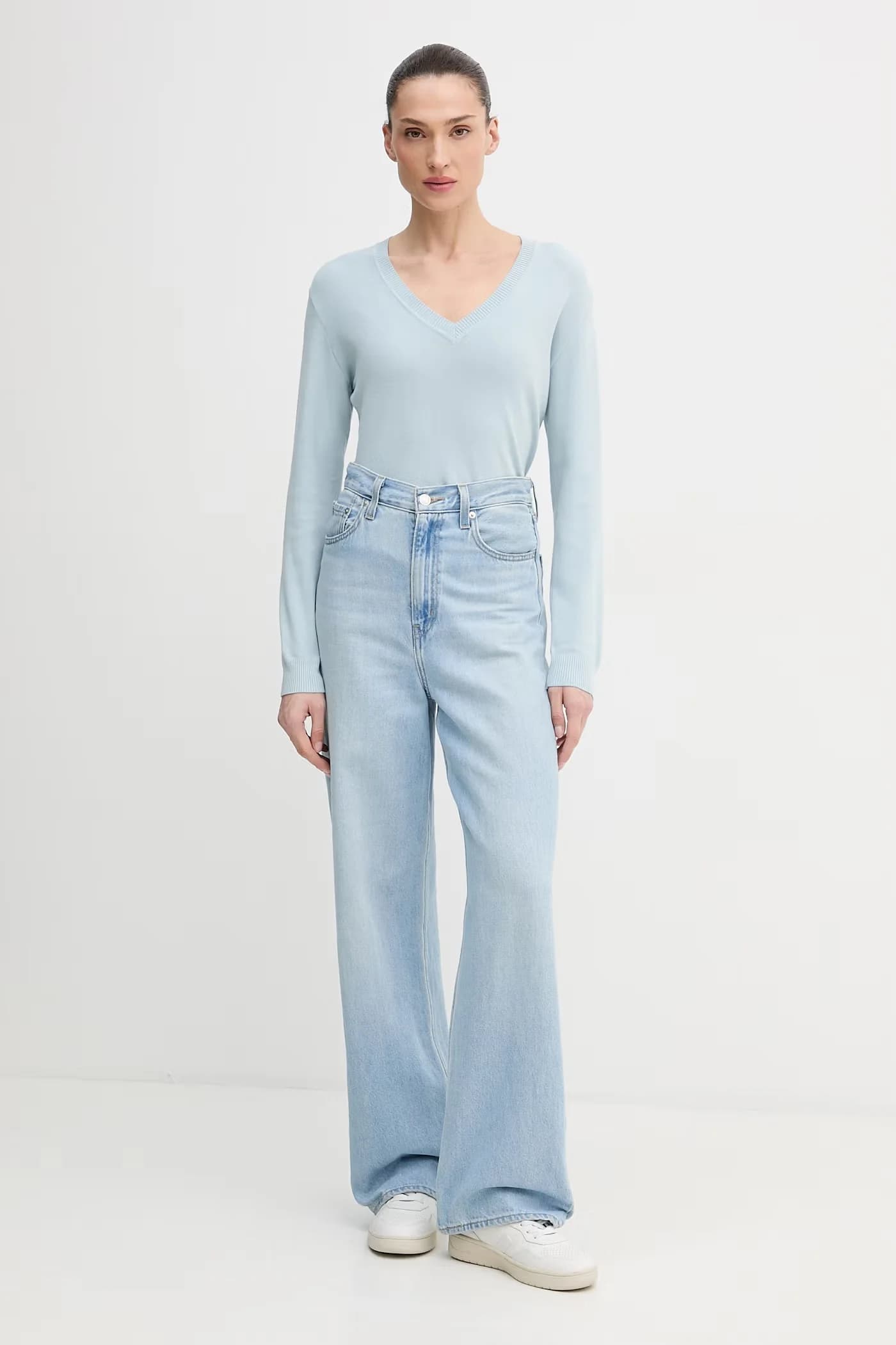 Хлопковый свитер - фото 2