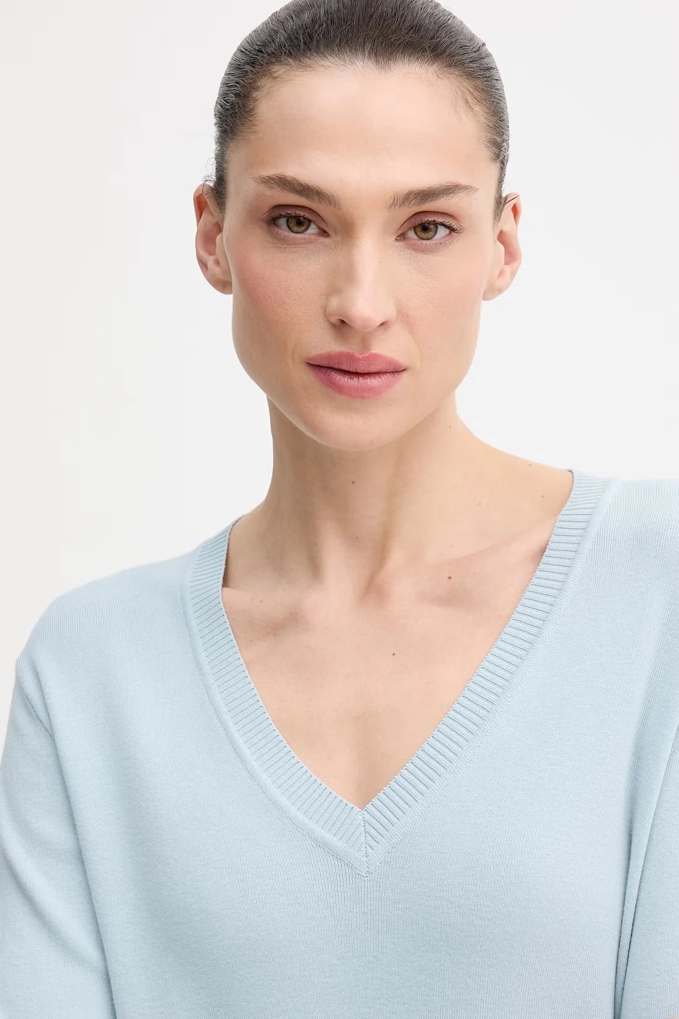 Хлопковый свитер - фото 4