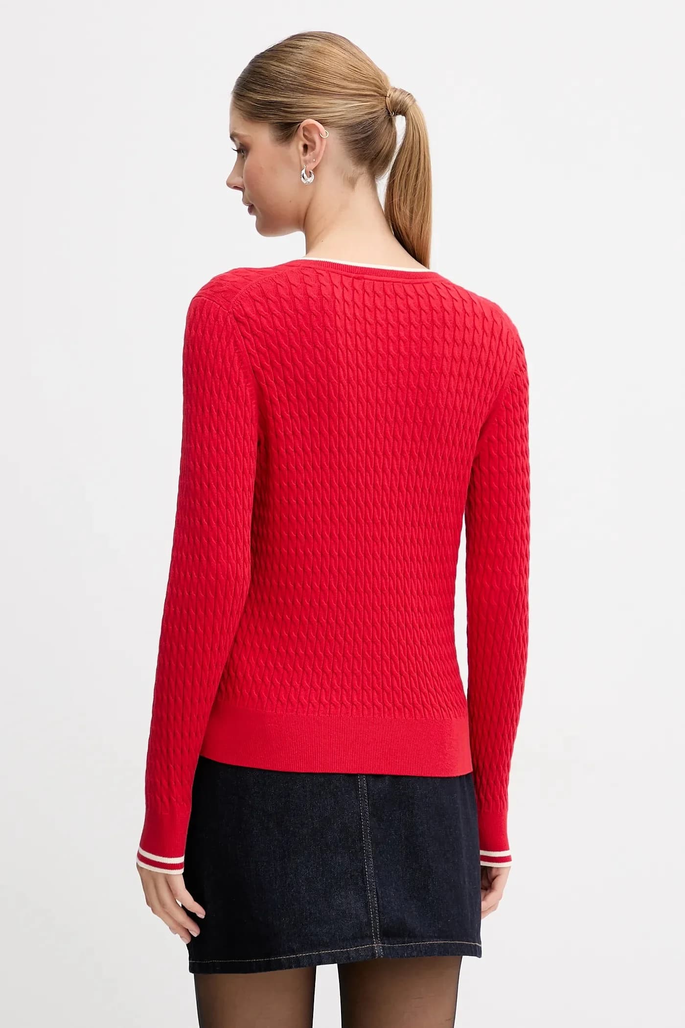 Хлопковый свитер - фото 3