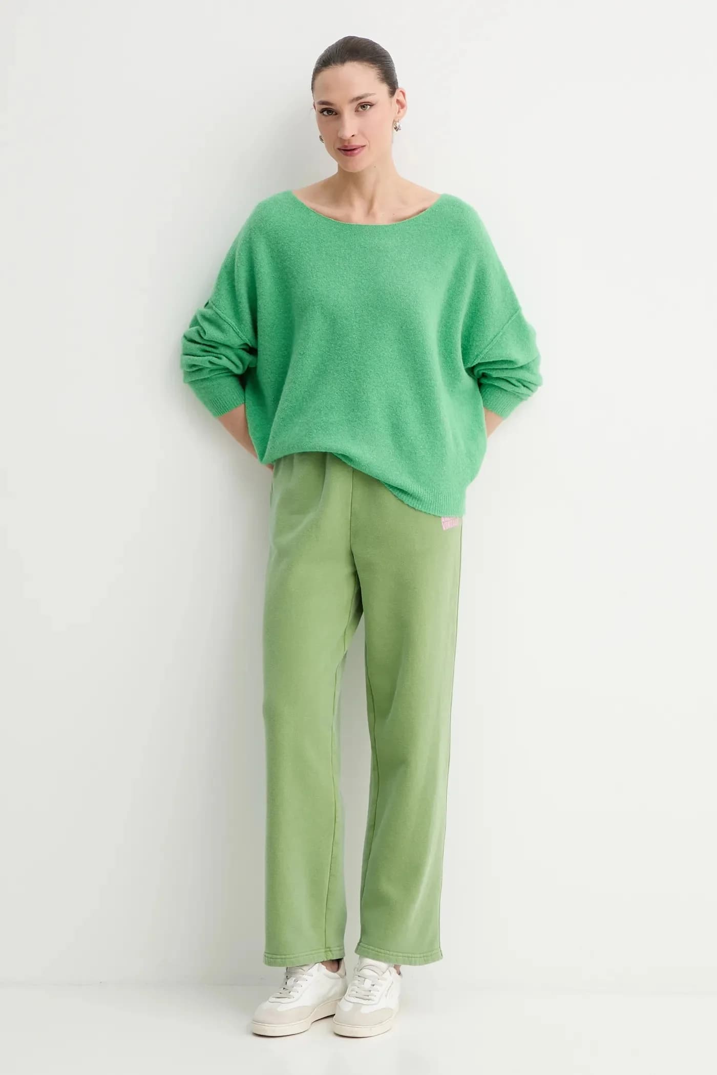 Свитер из смесовой шерсти PULL ML COL BATEAU - фото 2