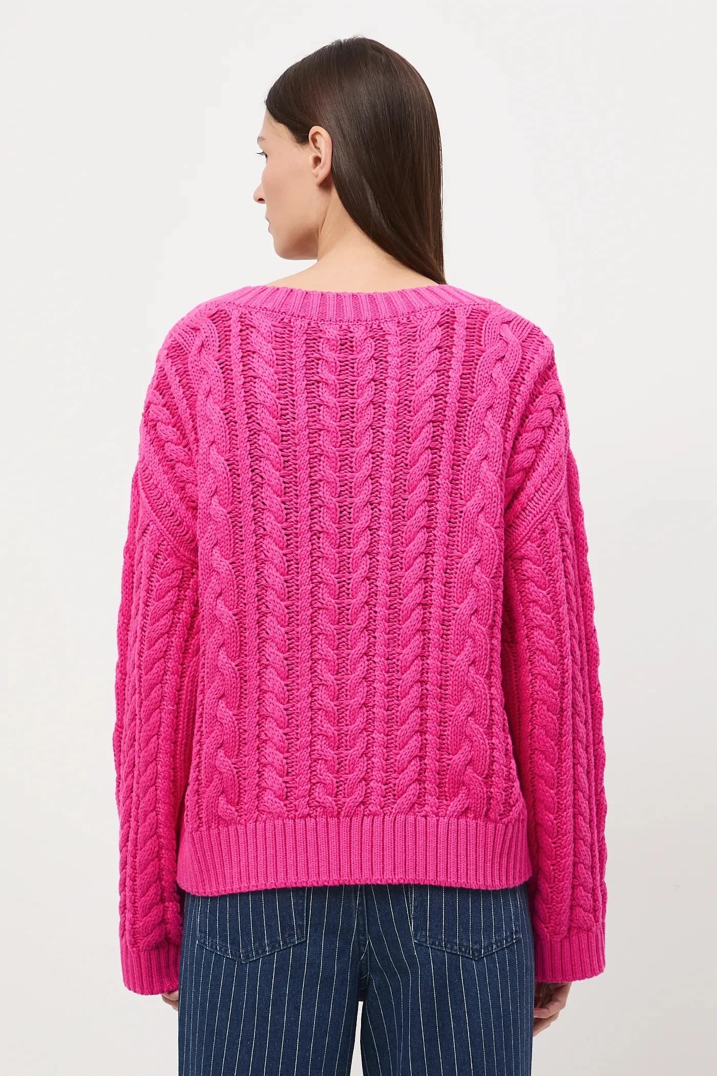 Хлопковый свитер - фото 3