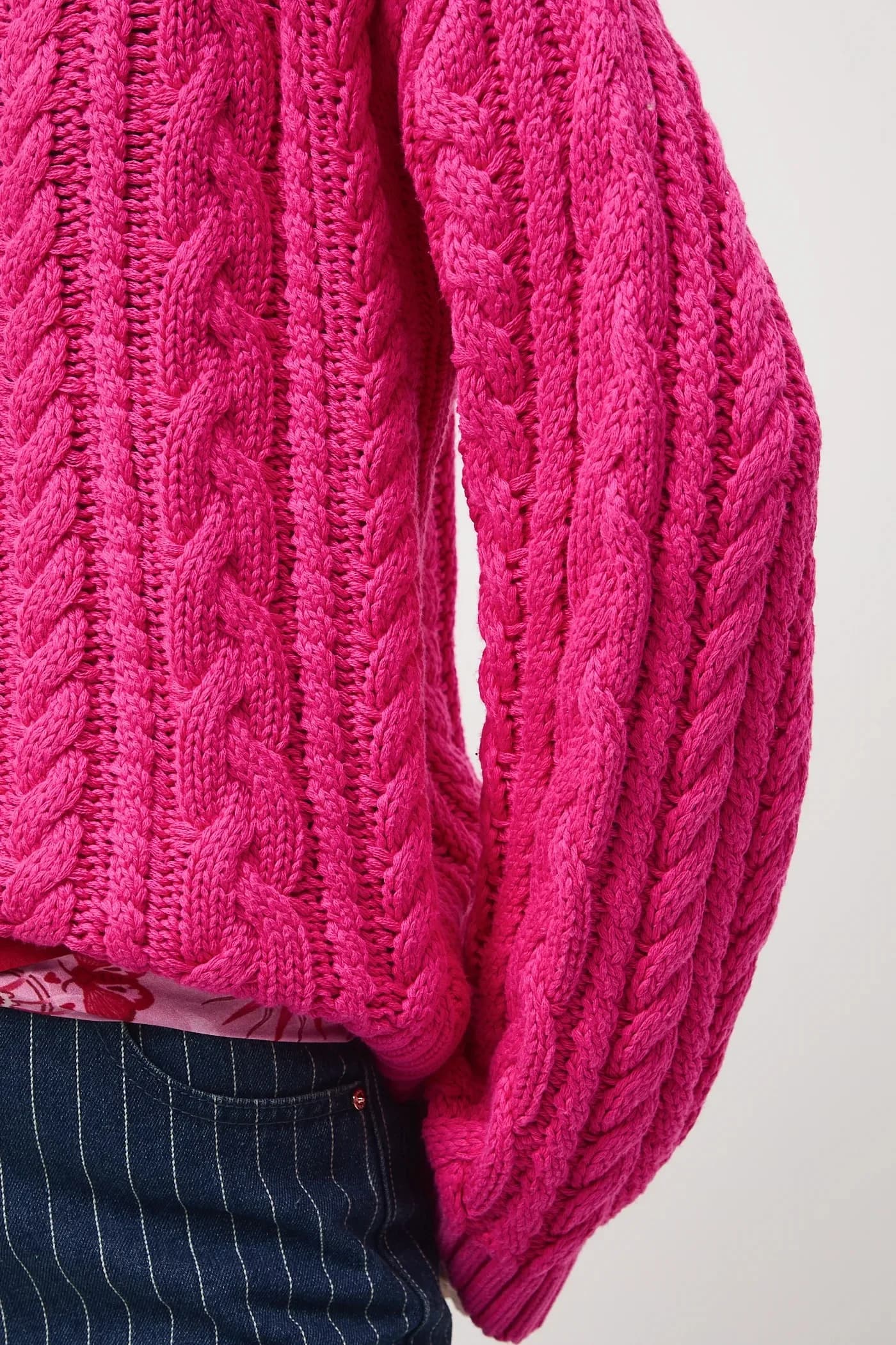 Хлопковый свитер - фото 5