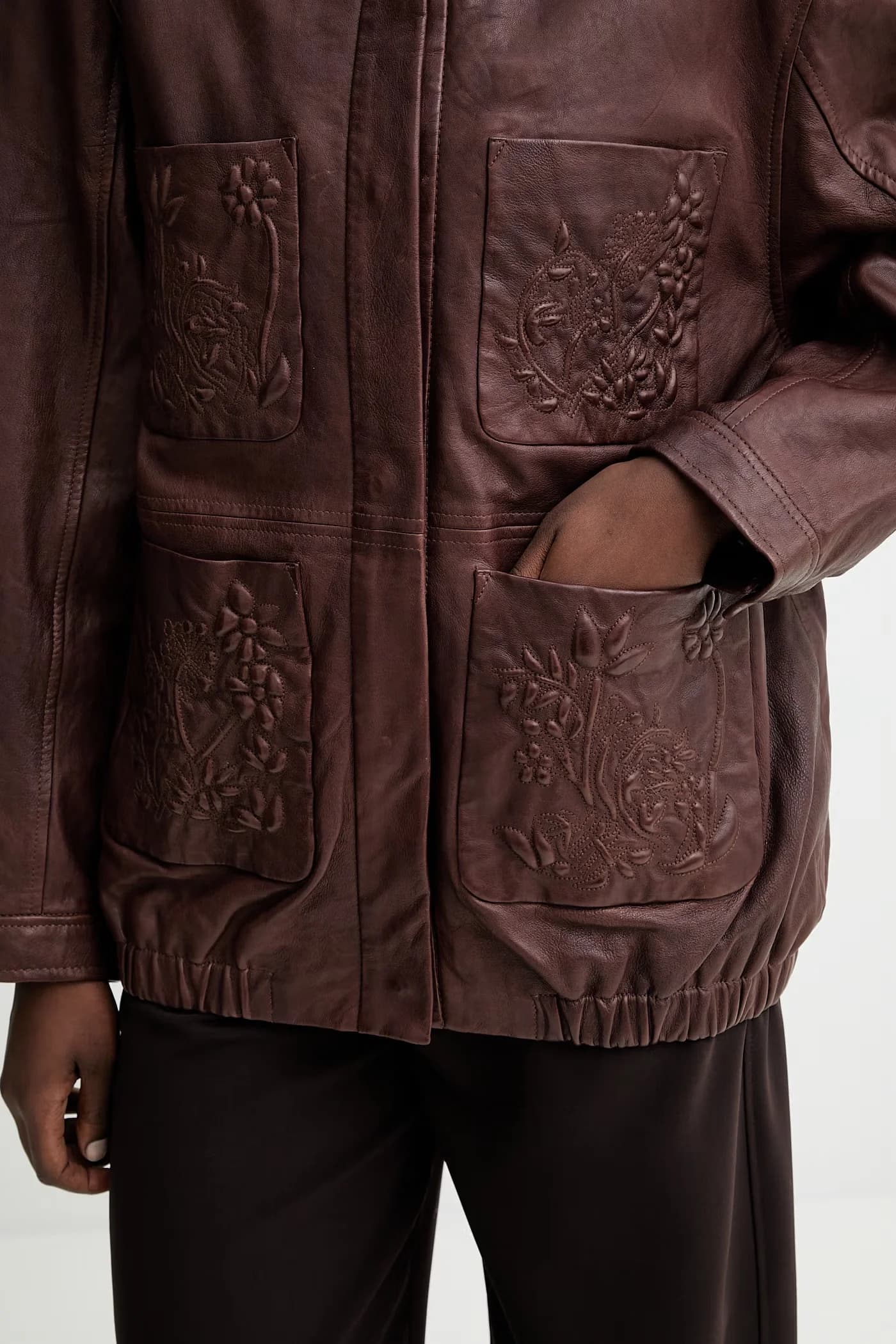 БАРАМ кожаная куртка - фото 5