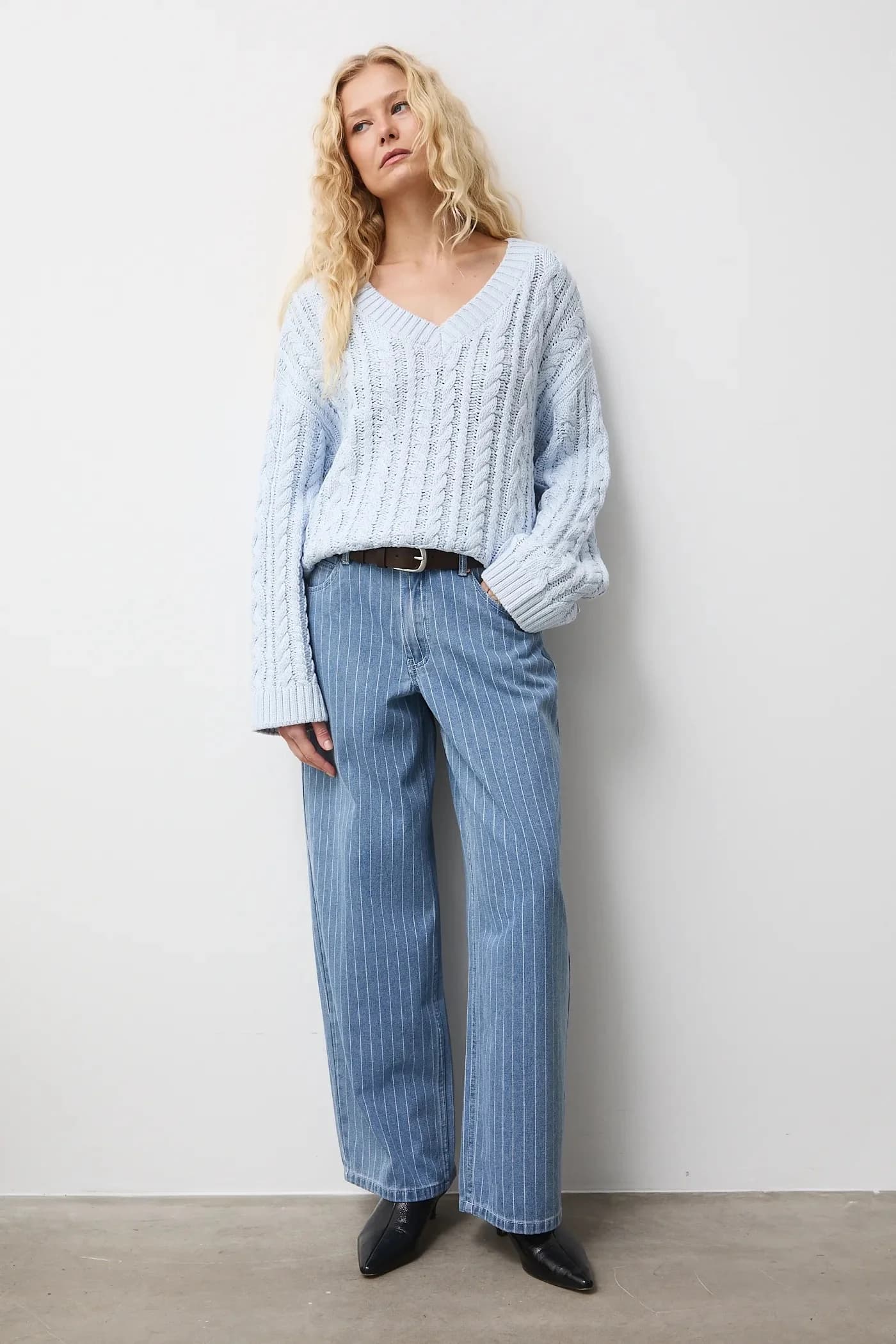 Хлопковый свитер - фото 2