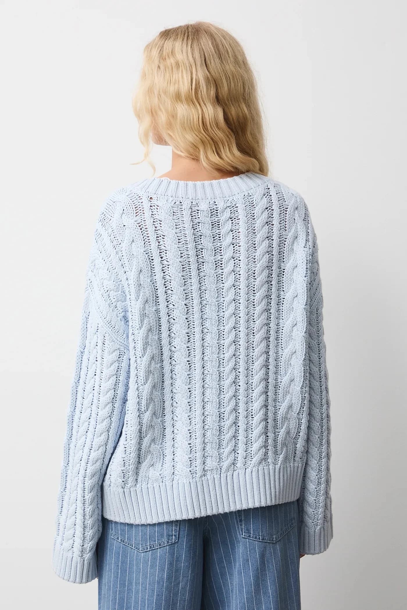 Хлопковый свитер - фото 3