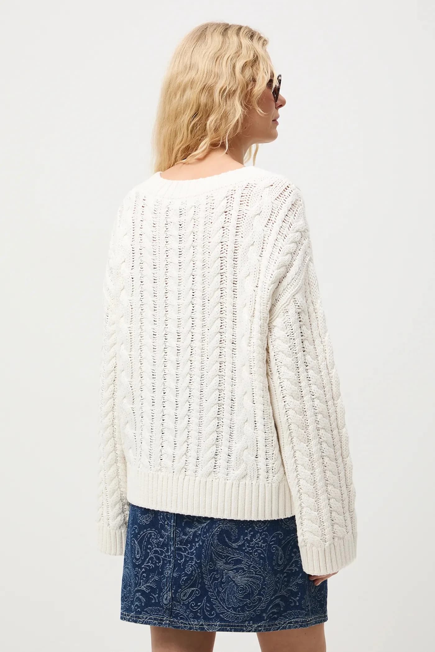 Хлопковый свитер - фото 3