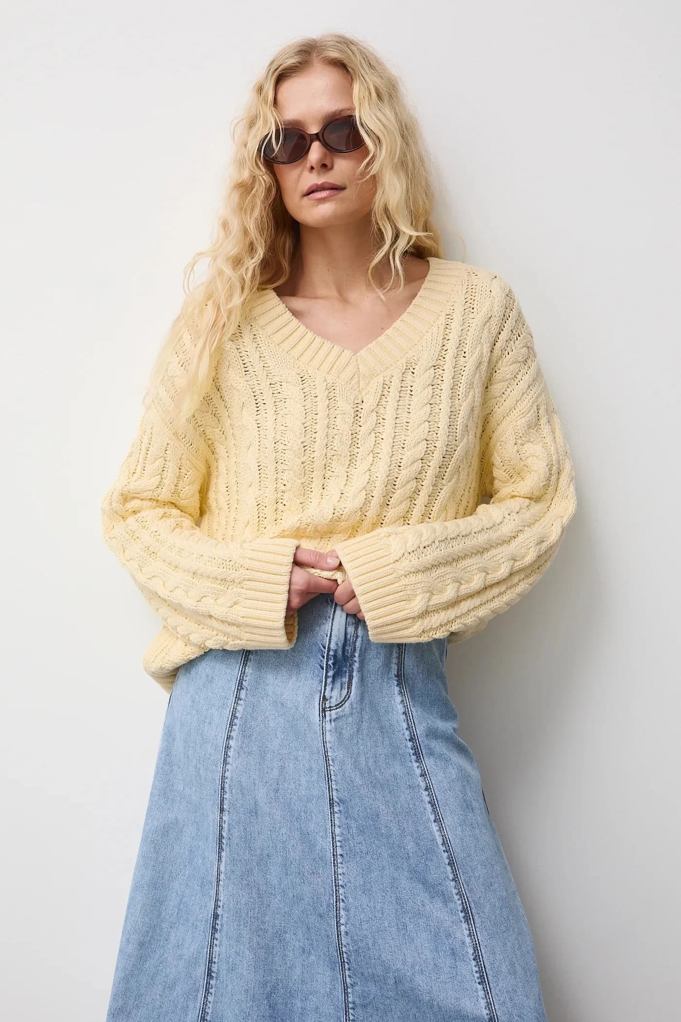 Хлопковый свитер - фото 2