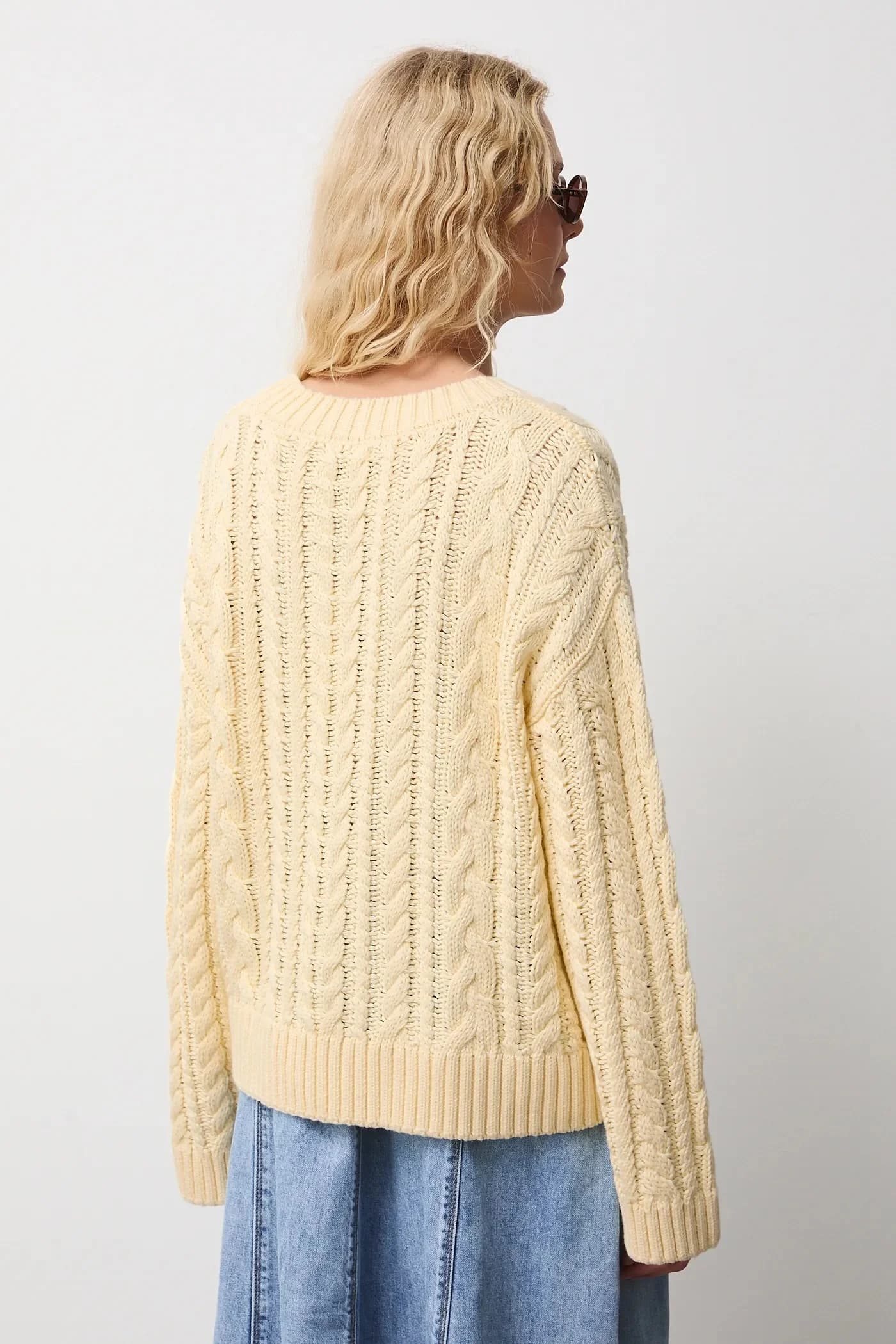 Хлопковый свитер - фото 3