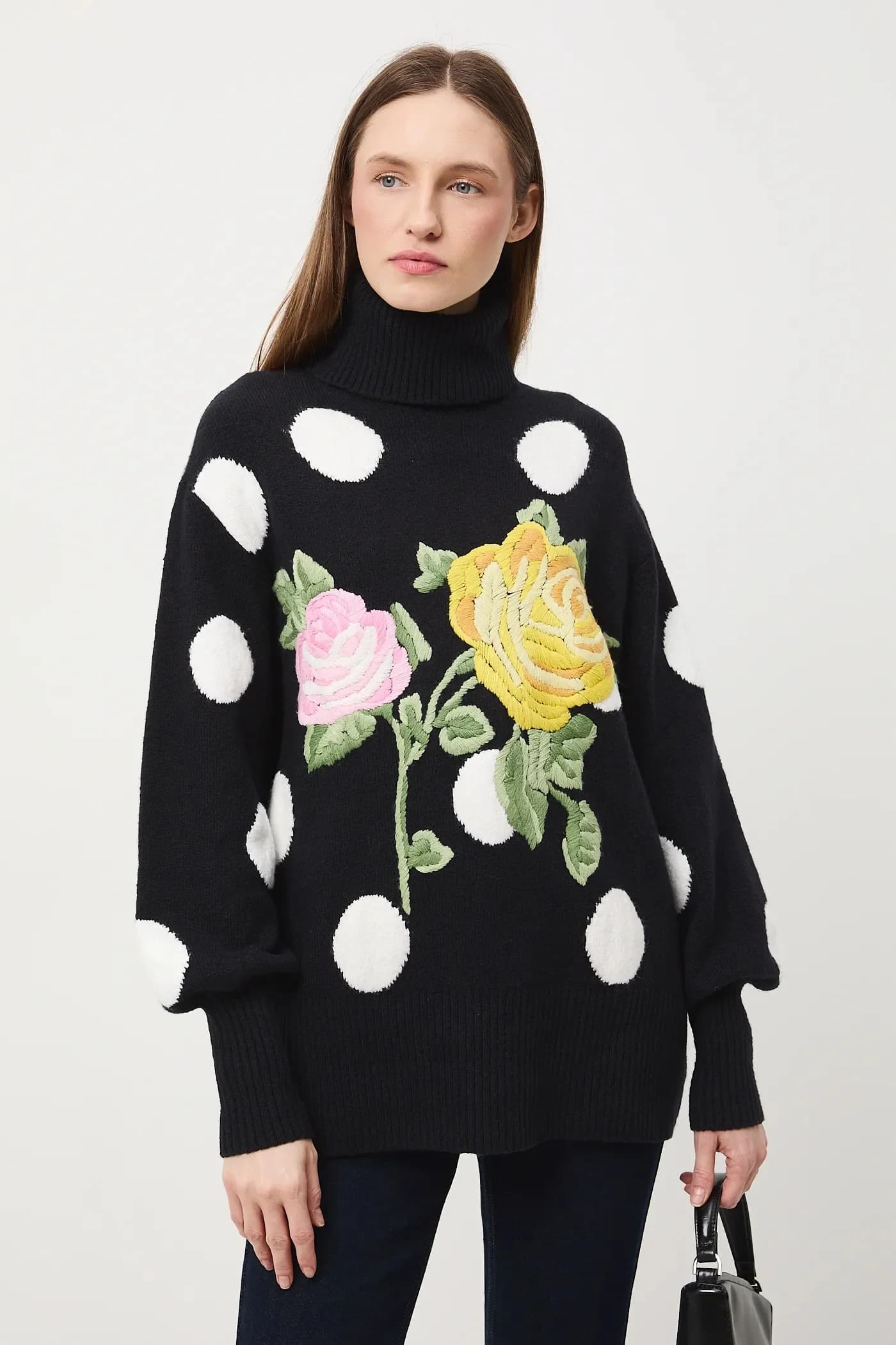 Свитер из смесовой шерсти - фото 2