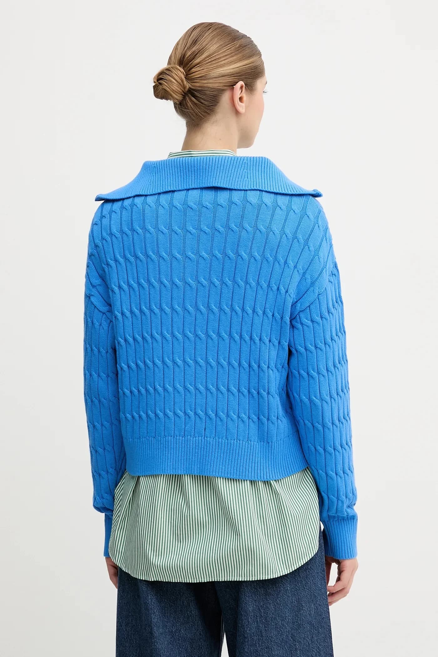 Хлопковый свитер - фото 3