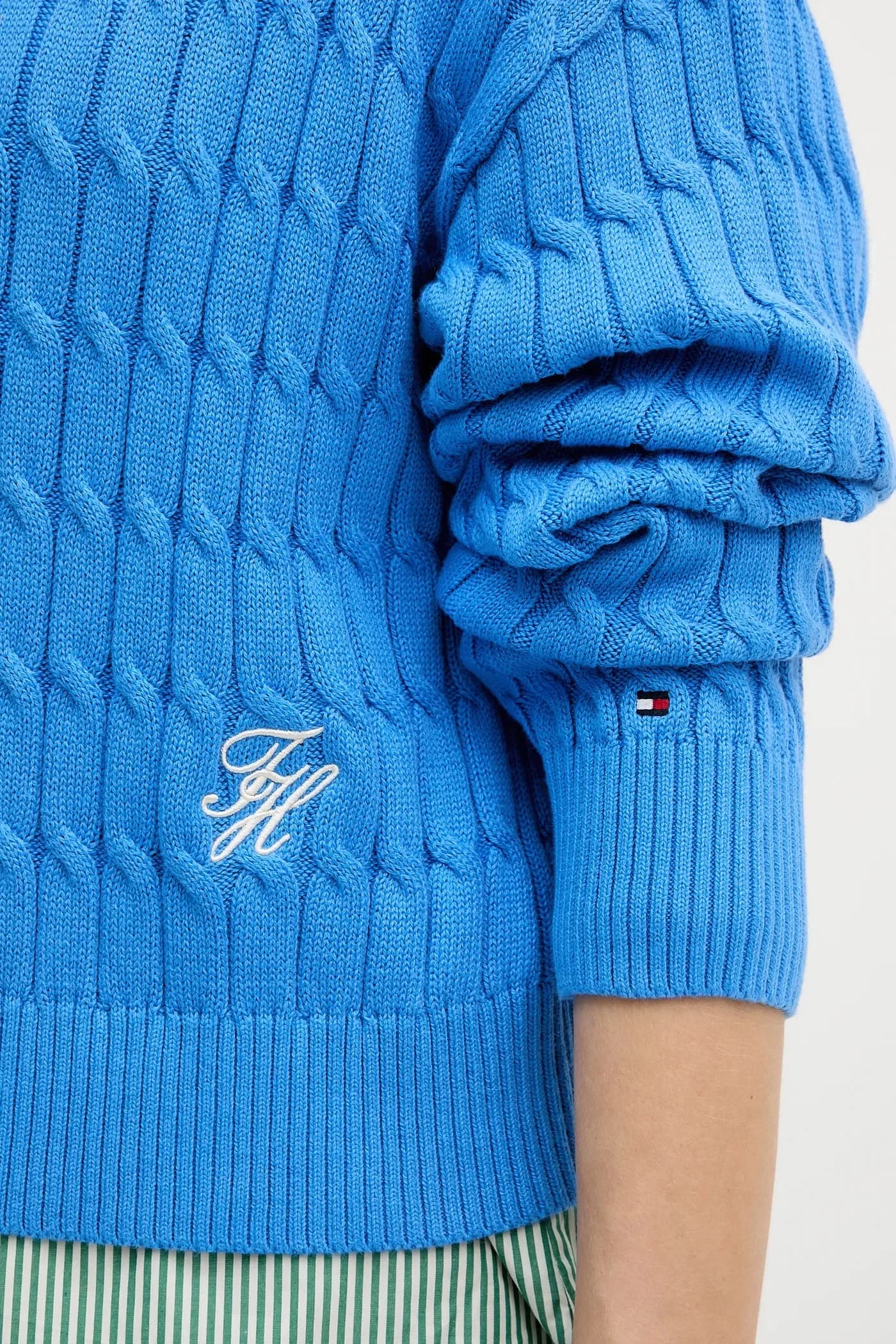 Хлопковый свитер - фото 5