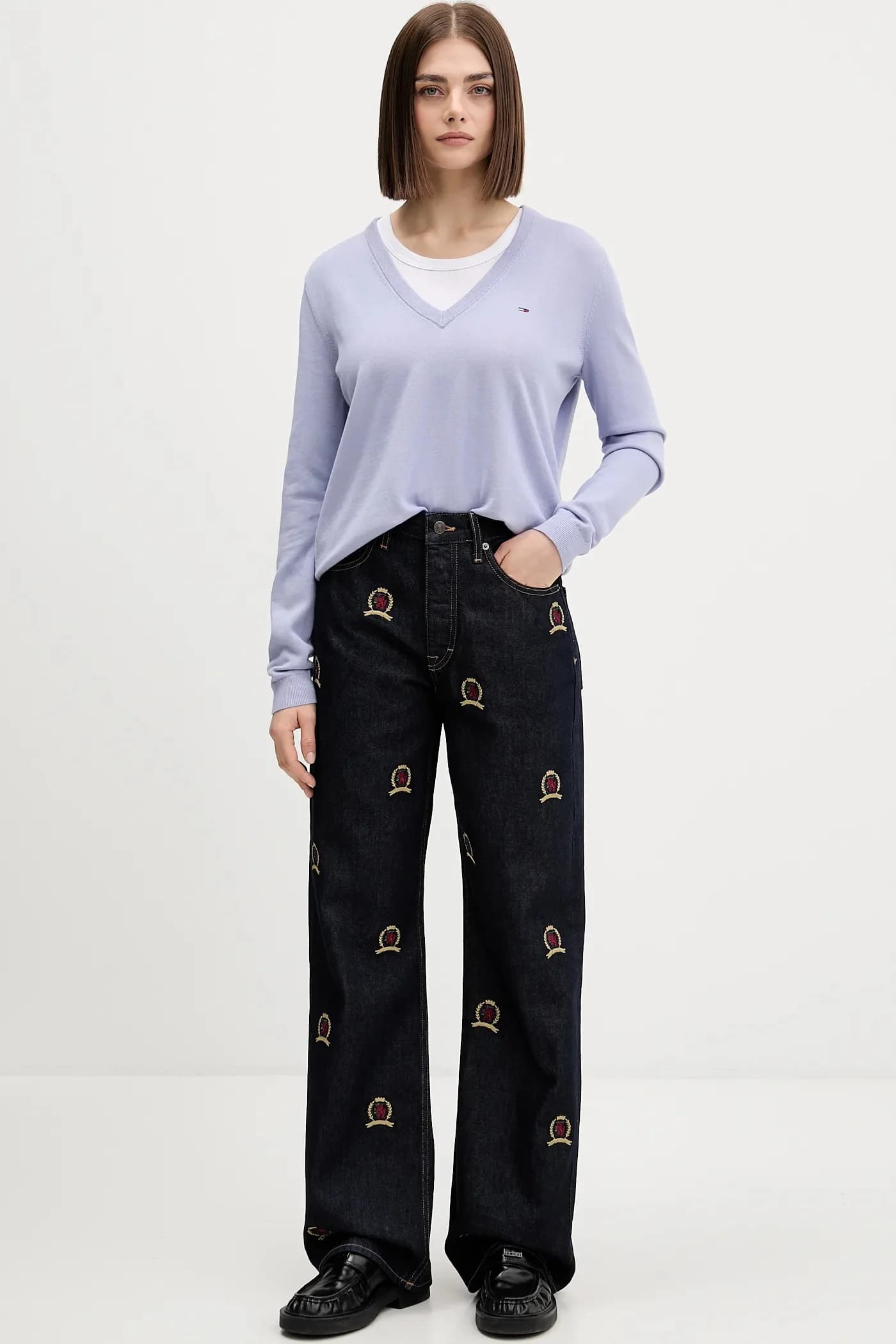 Хлопковый свитер - фото 2