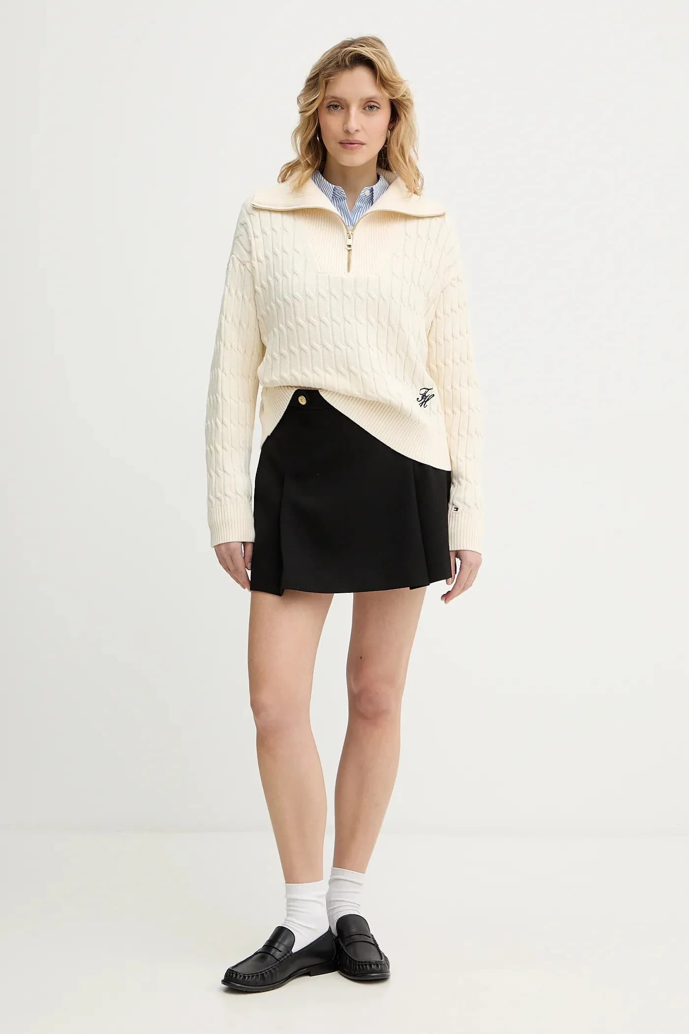 Хлопковый свитер - фото 2