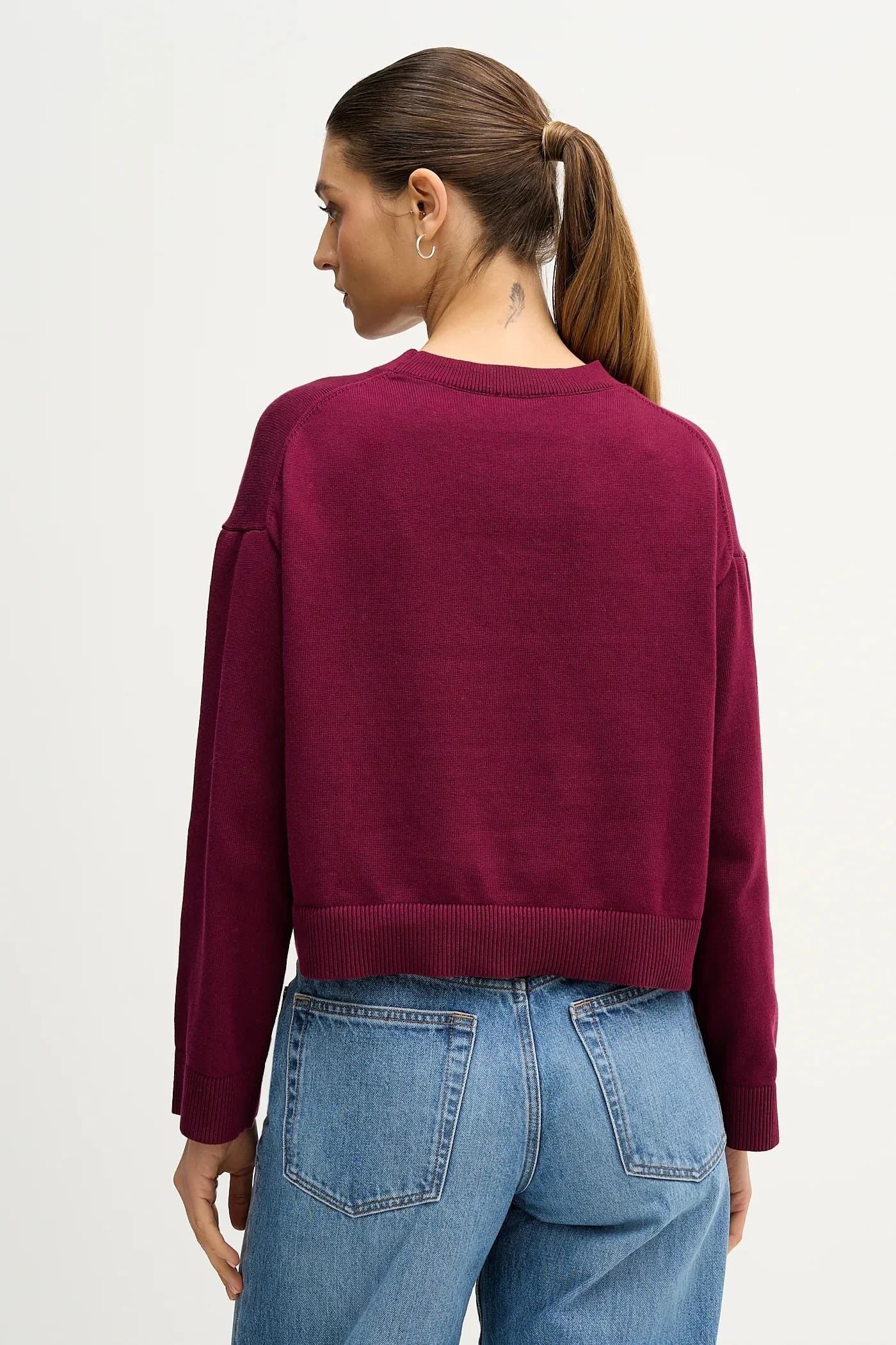 Хлопковый свитер - фото 3