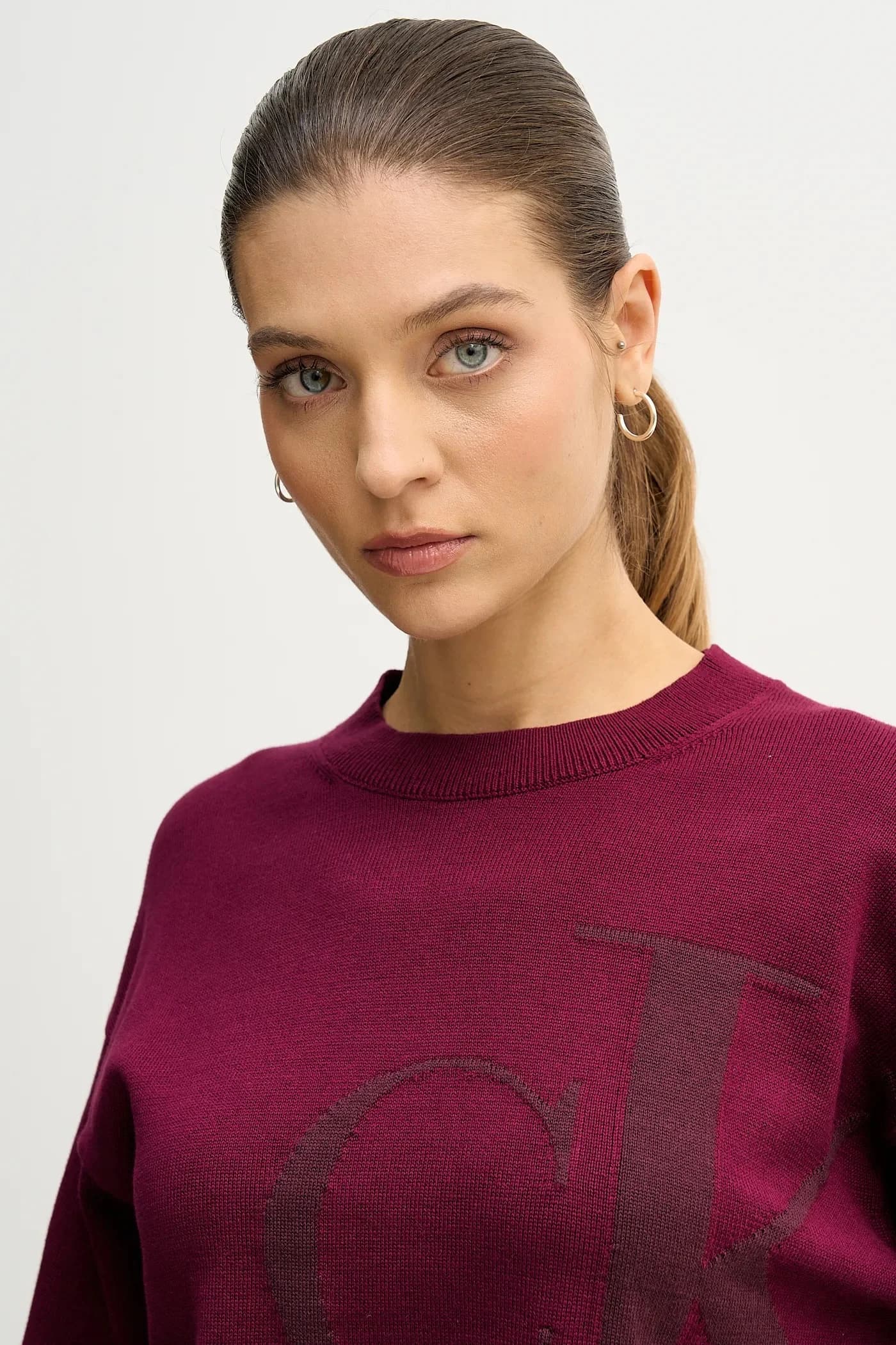 Хлопковый свитер - фото 4