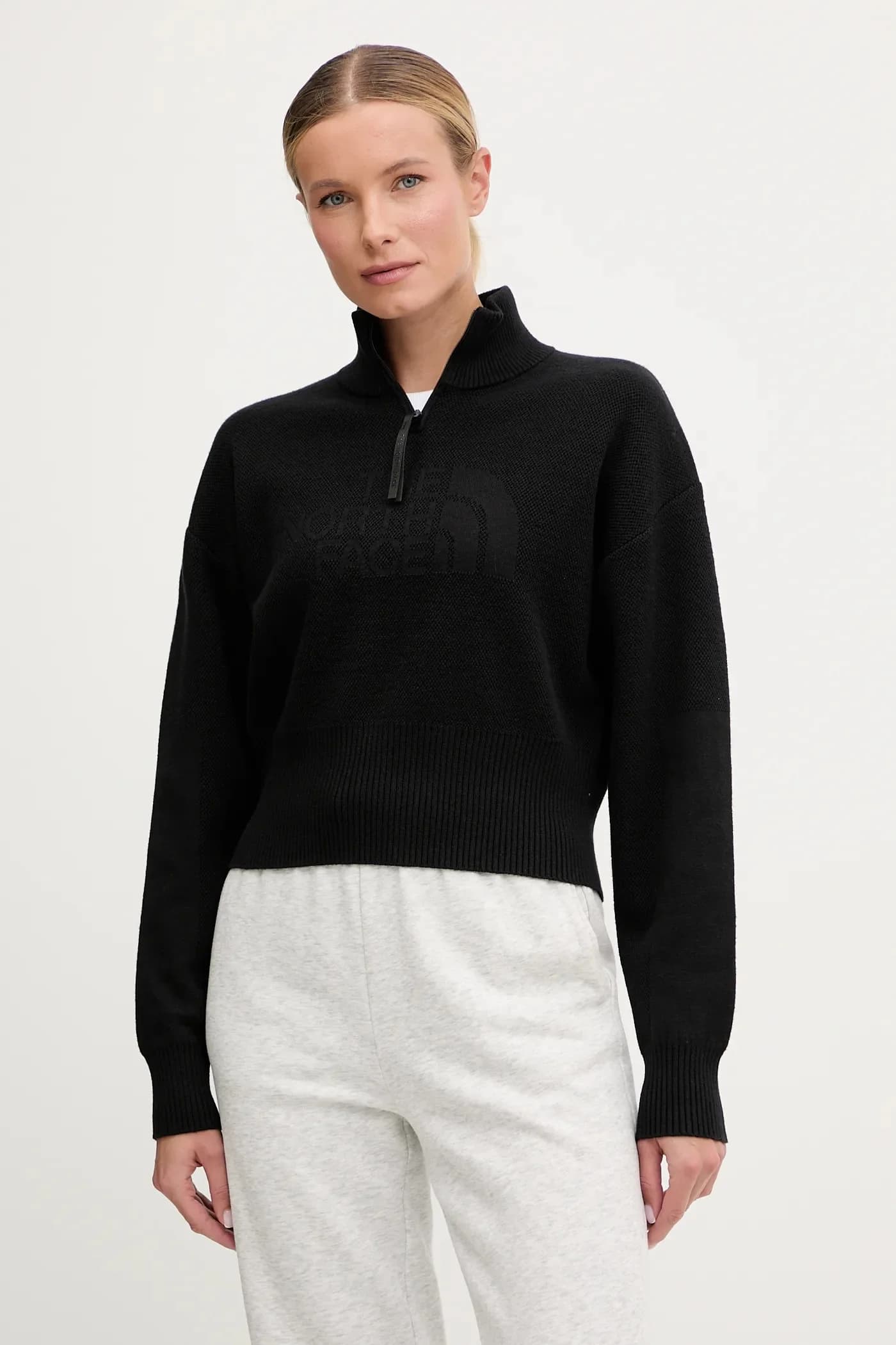 Свитер из смесовой шерсти