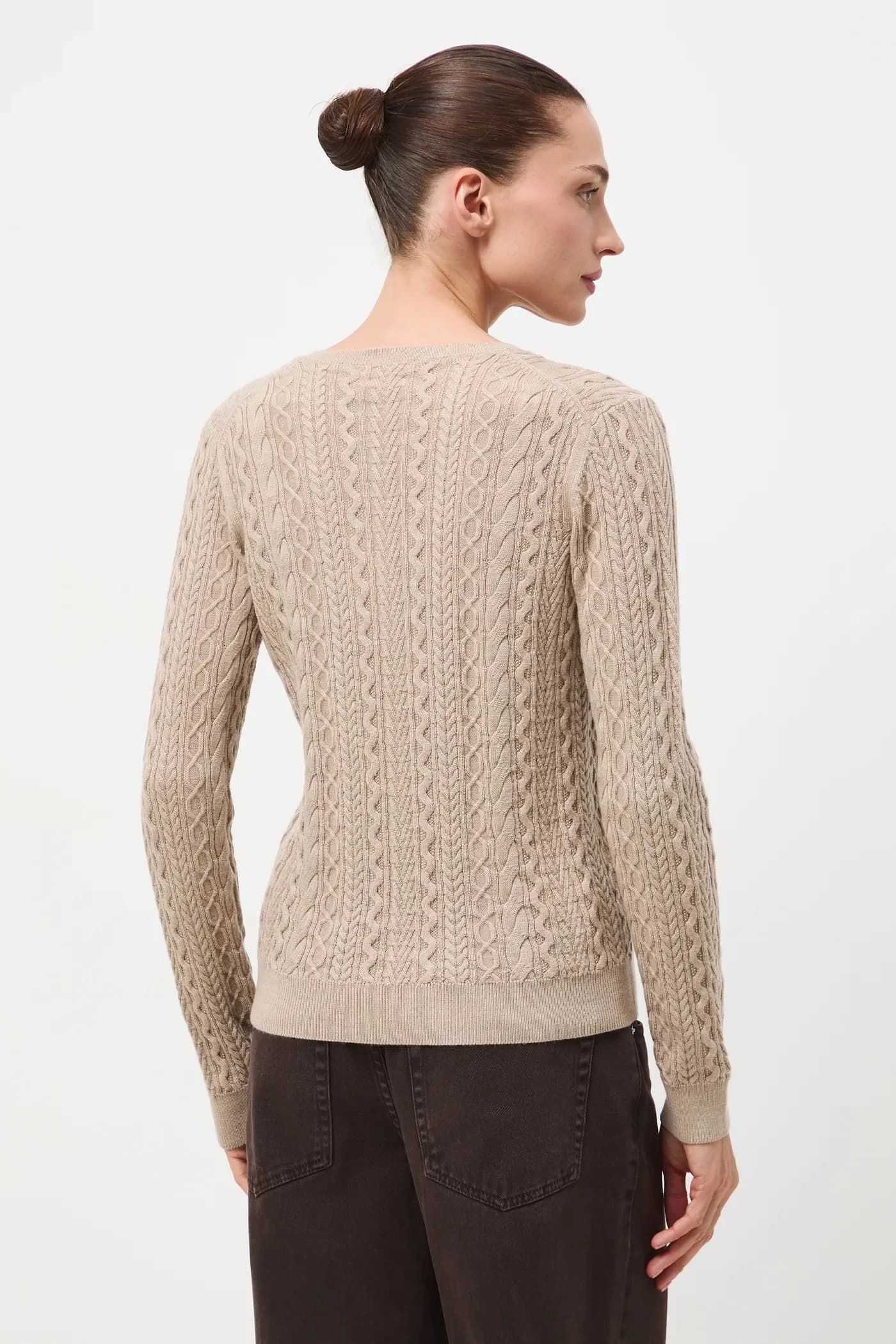 Свитер из мериносовой шерсти - фото 3