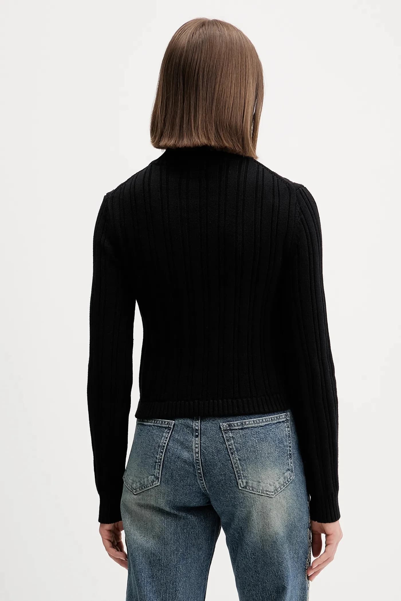 Хлопковый свитер - фото 3