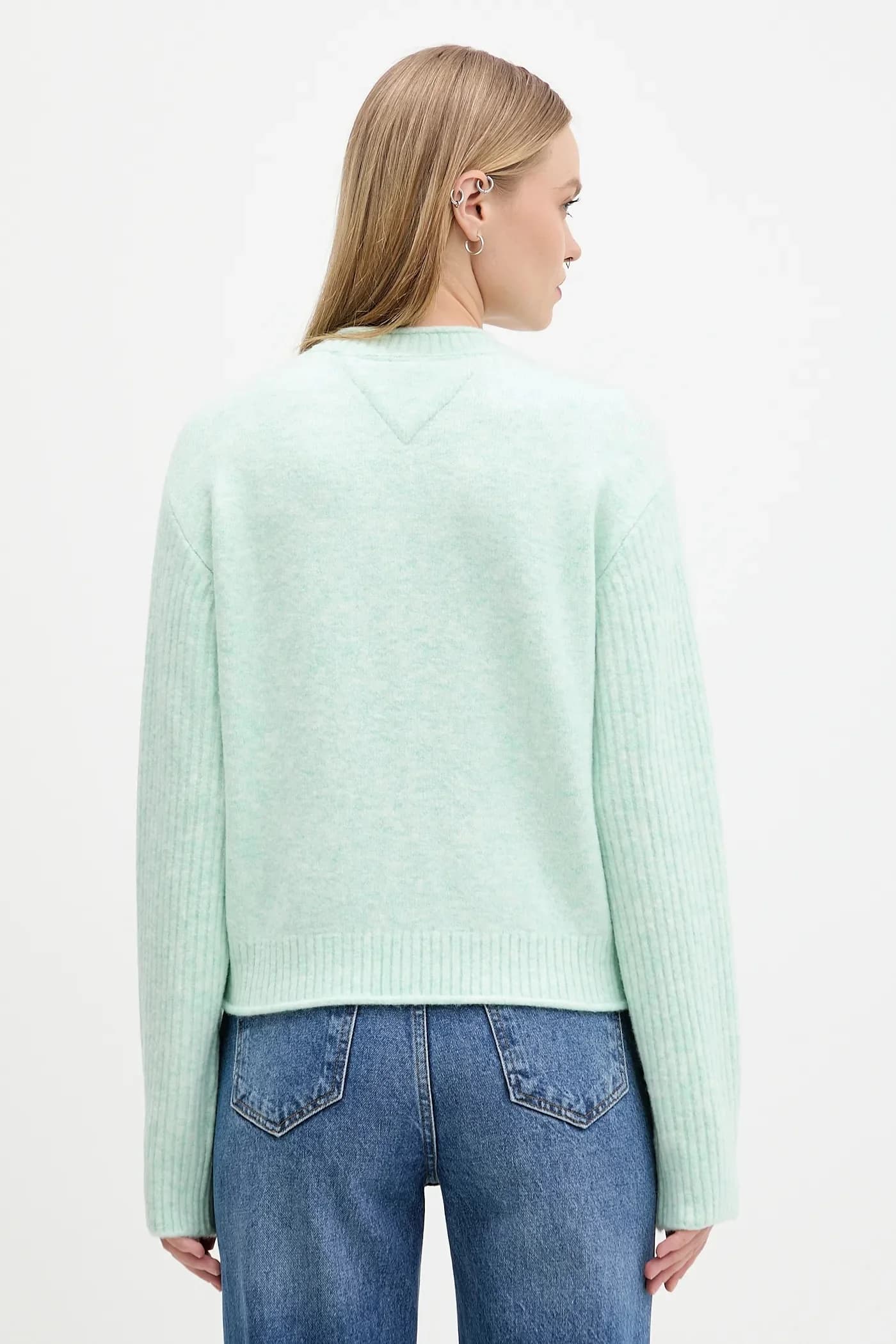 Свитер из смесовой шерсти - фото 3