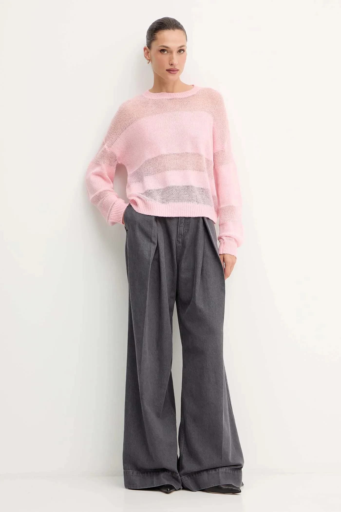 Свитер из смесовой шерсти - фото 2