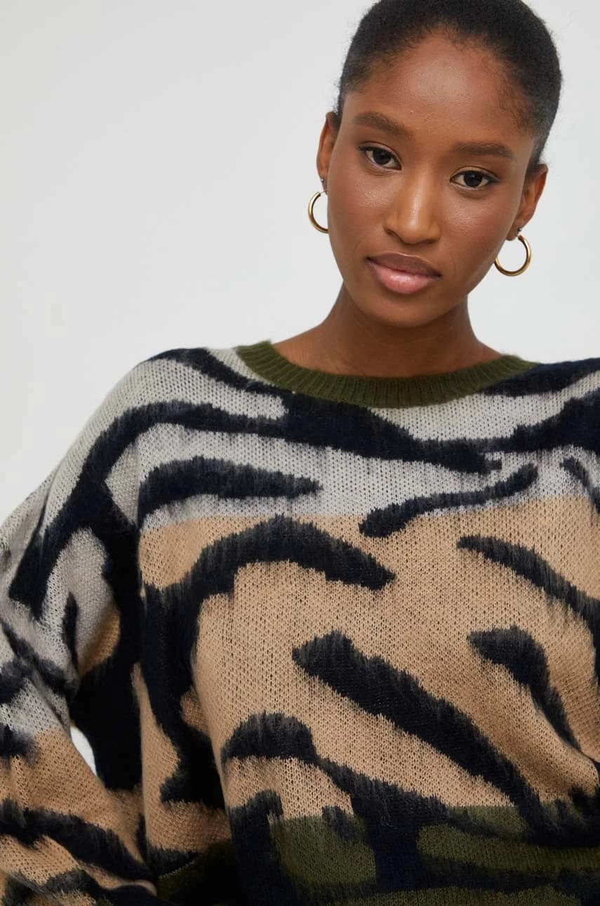 Свитер из смесовой шерсти - фото 4