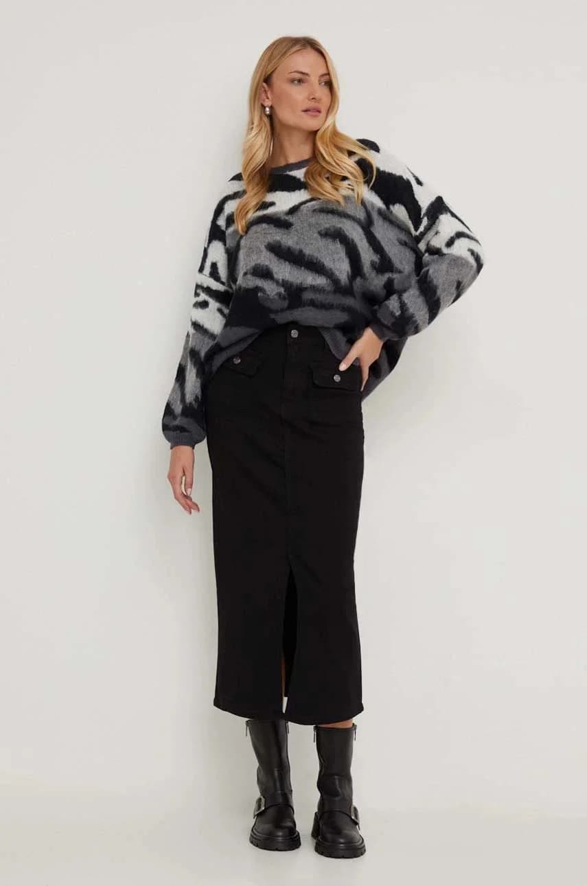 Свитер из смесовой шерсти - фото 2