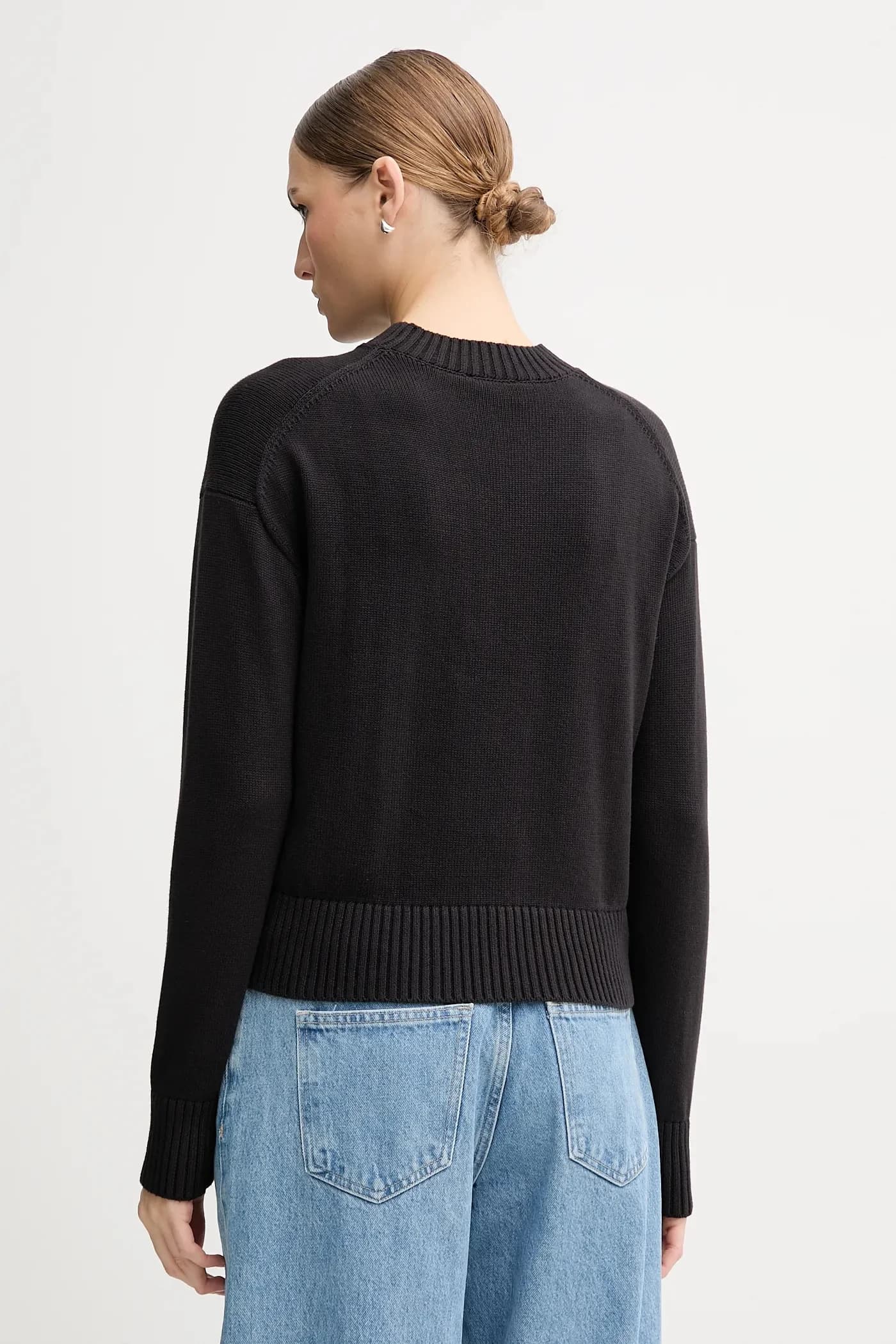 Хлопковый свитер - фото 3