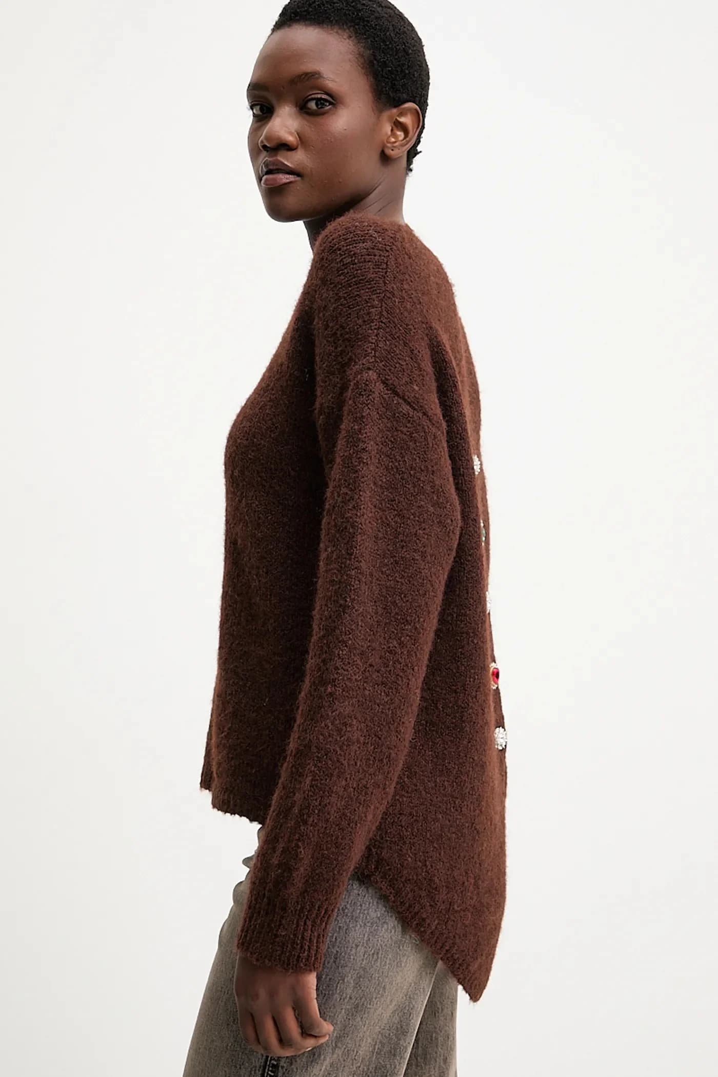 Шерстяной свитер - фото 5