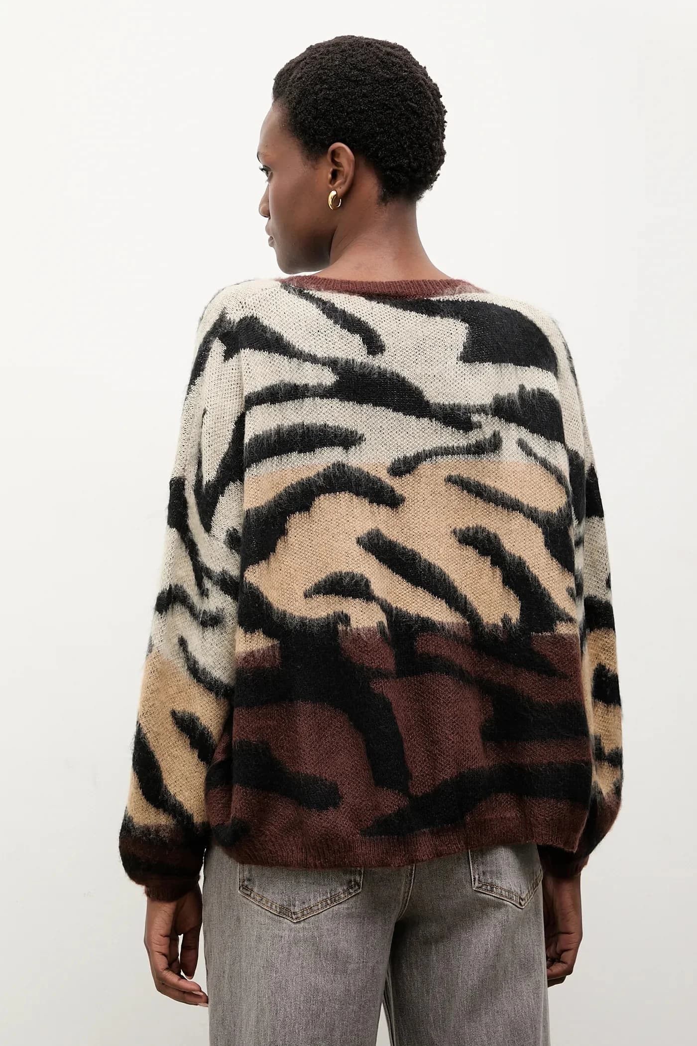 Свитер из смесовой шерсти - фото 3