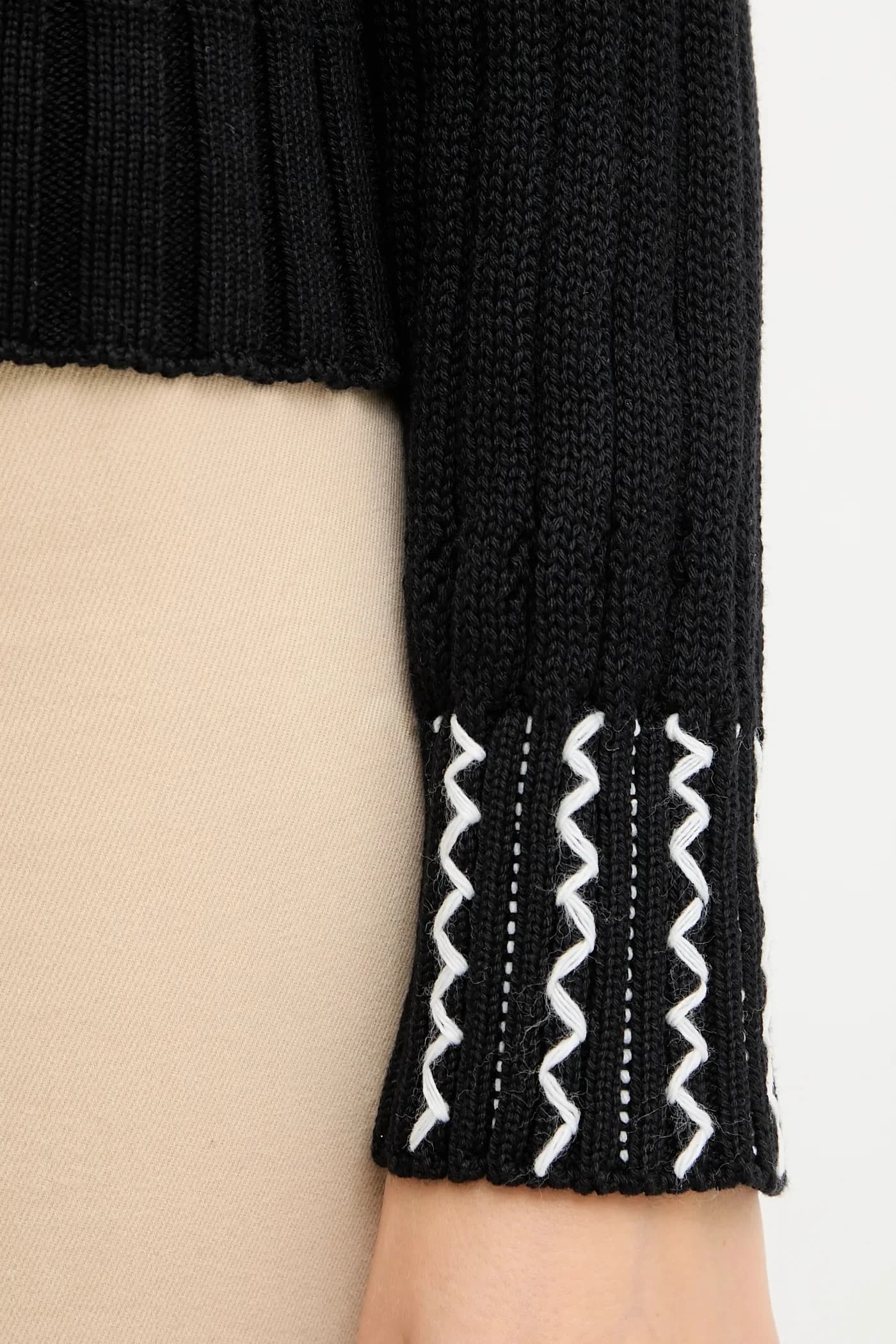 Хлопковый свитер - фото 4