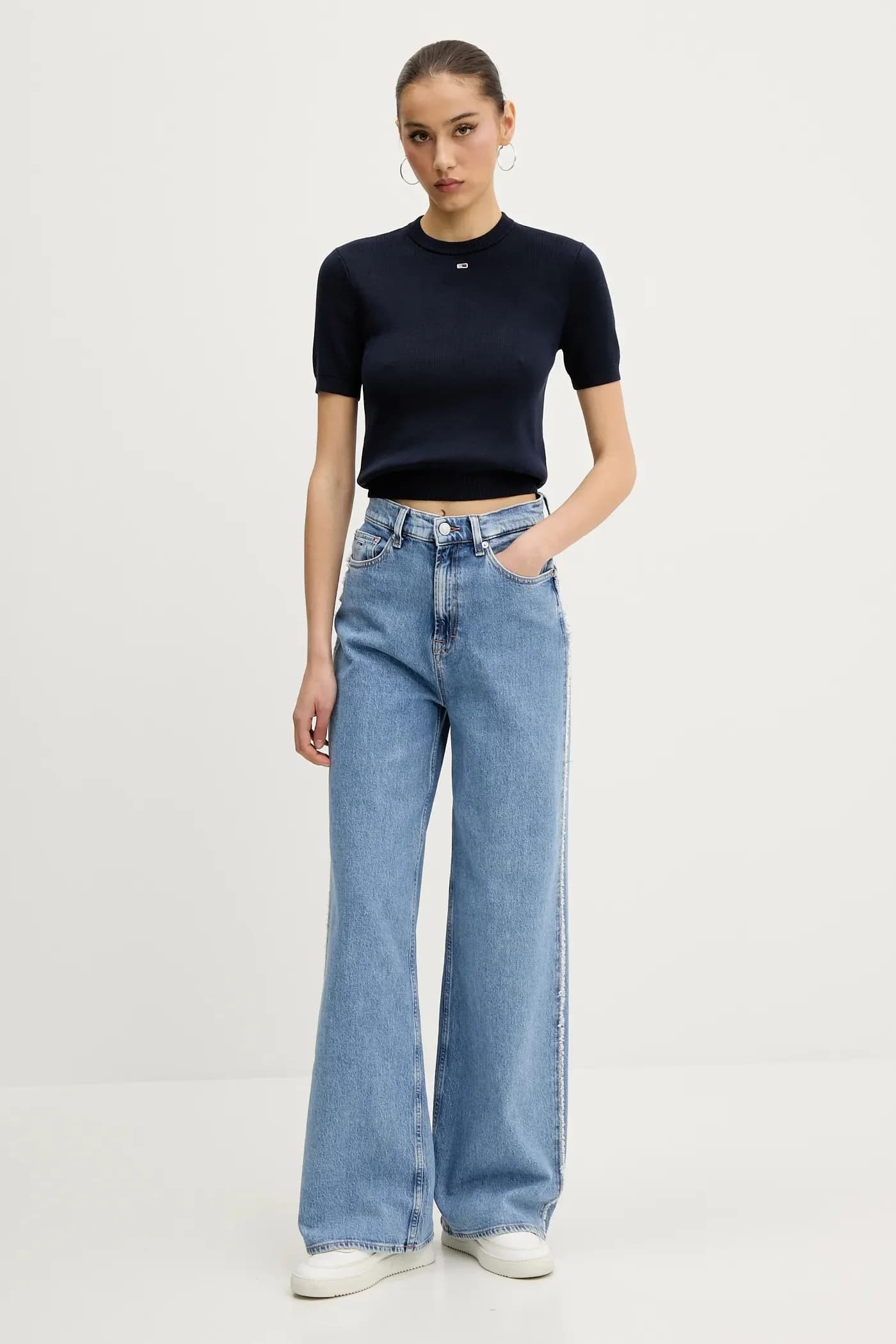 Хлопковый свитер - фото 2