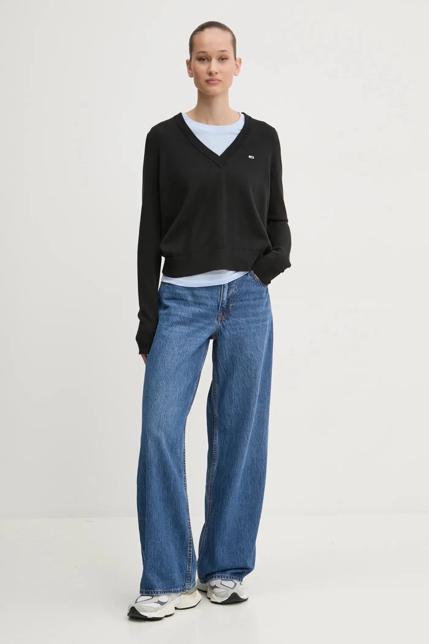 Хлопковый свитер - фото 2