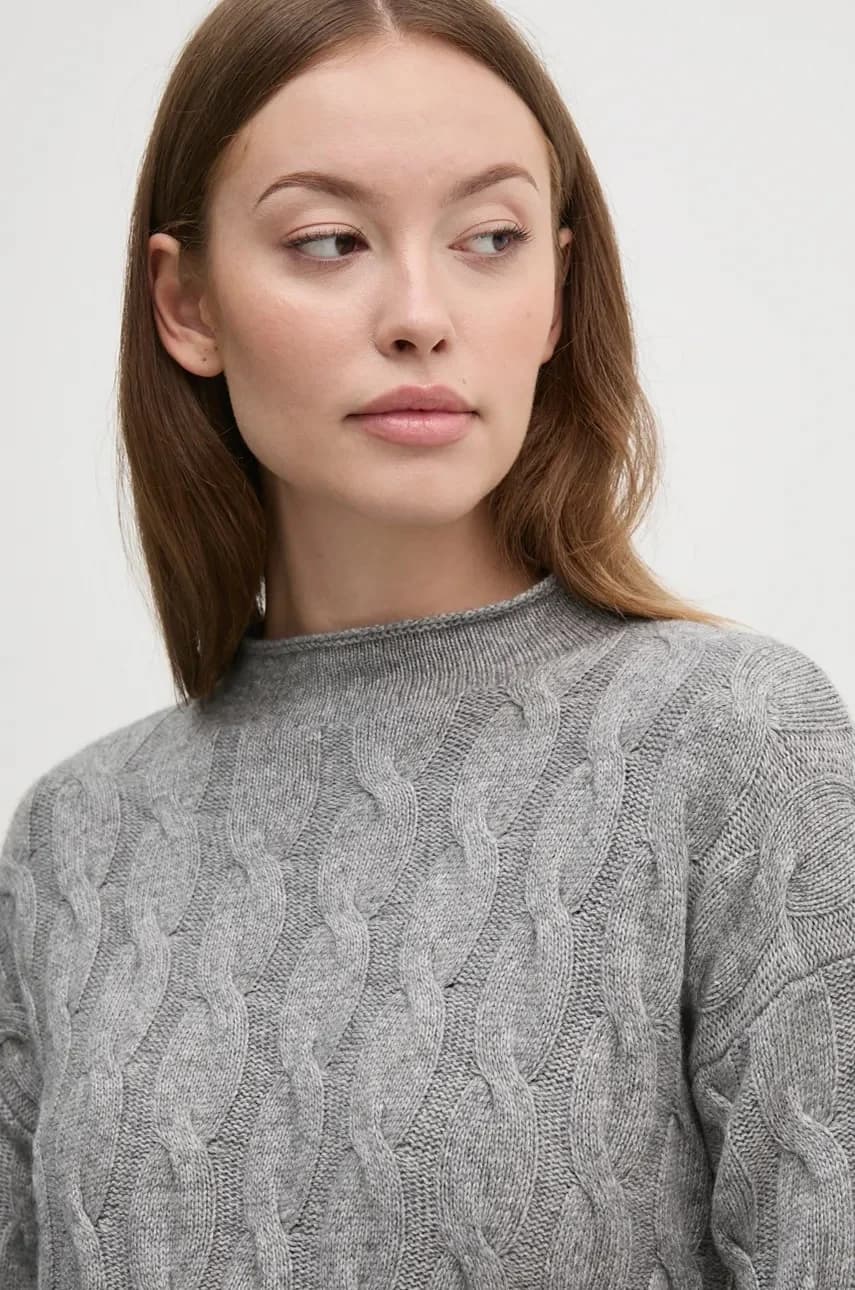 Свитер из смесовой шерсти - фото 4