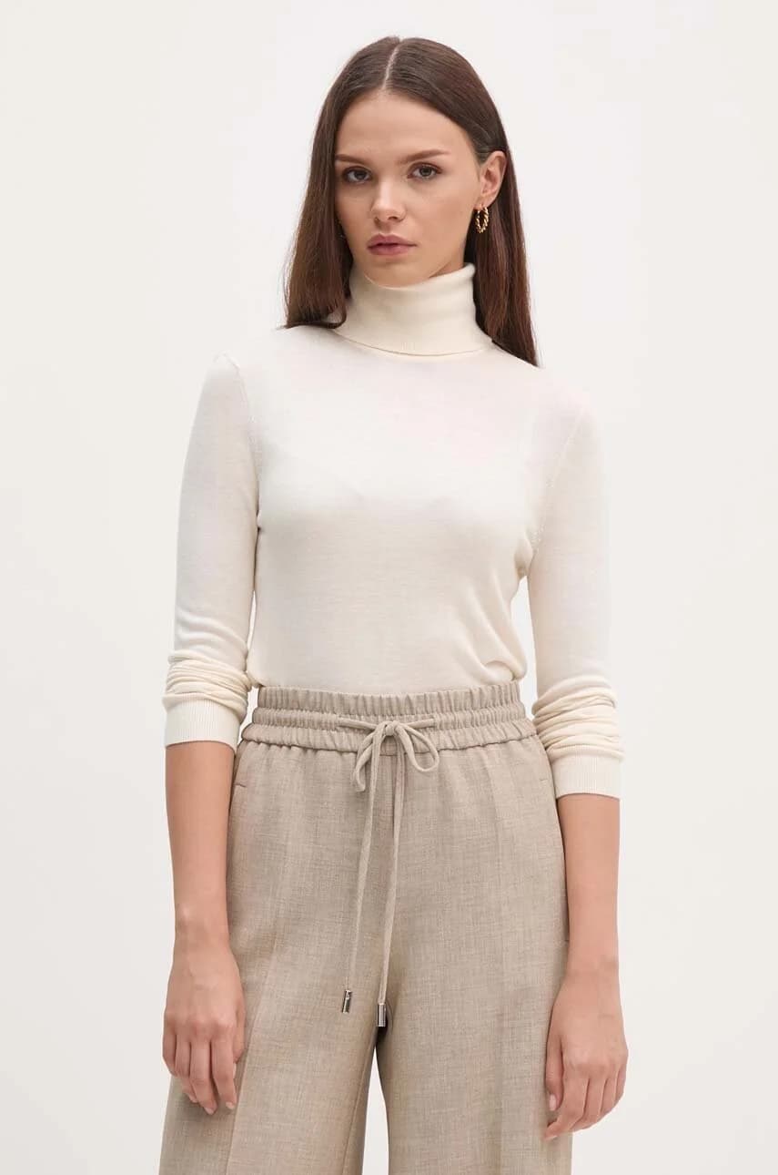 Свитер из смесового шелка