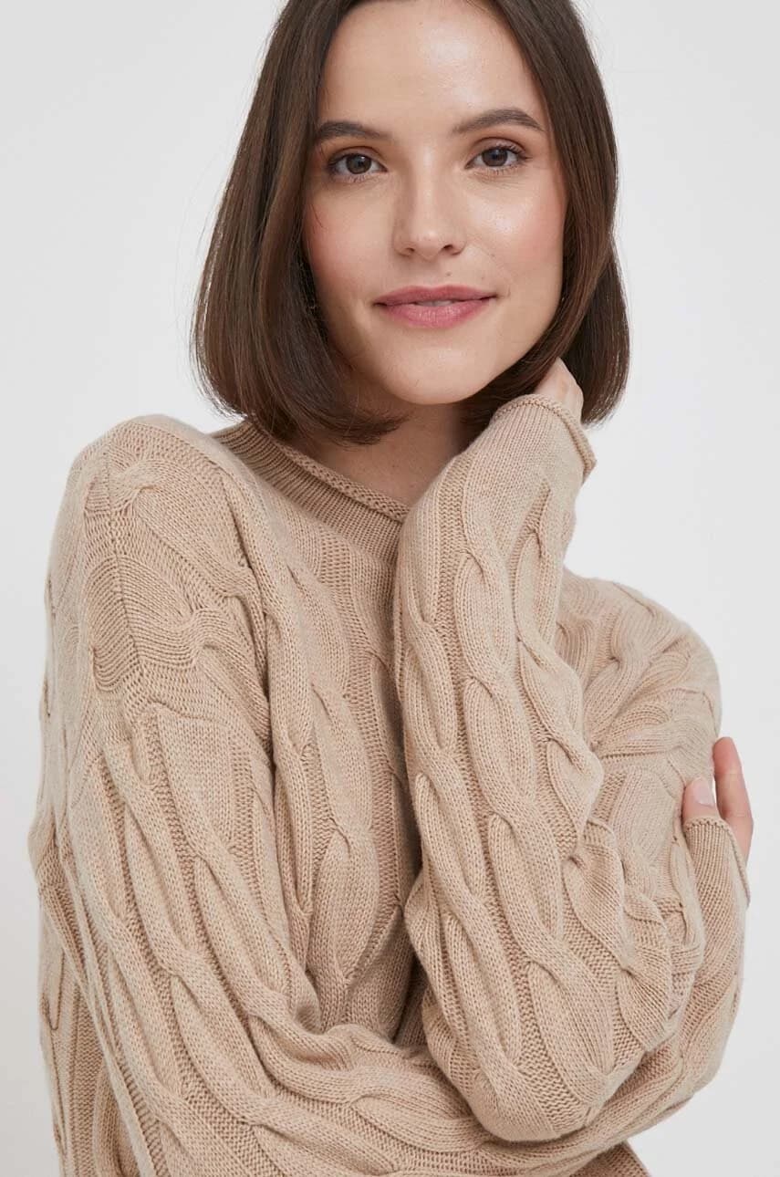 Свитер из смесовой шерсти - фото 4