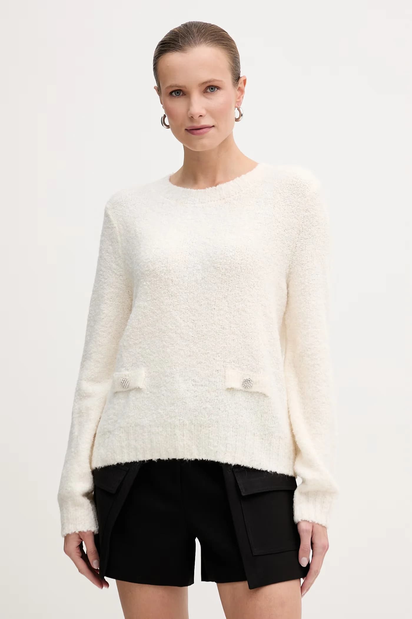 Свитер из смесовой шерсти