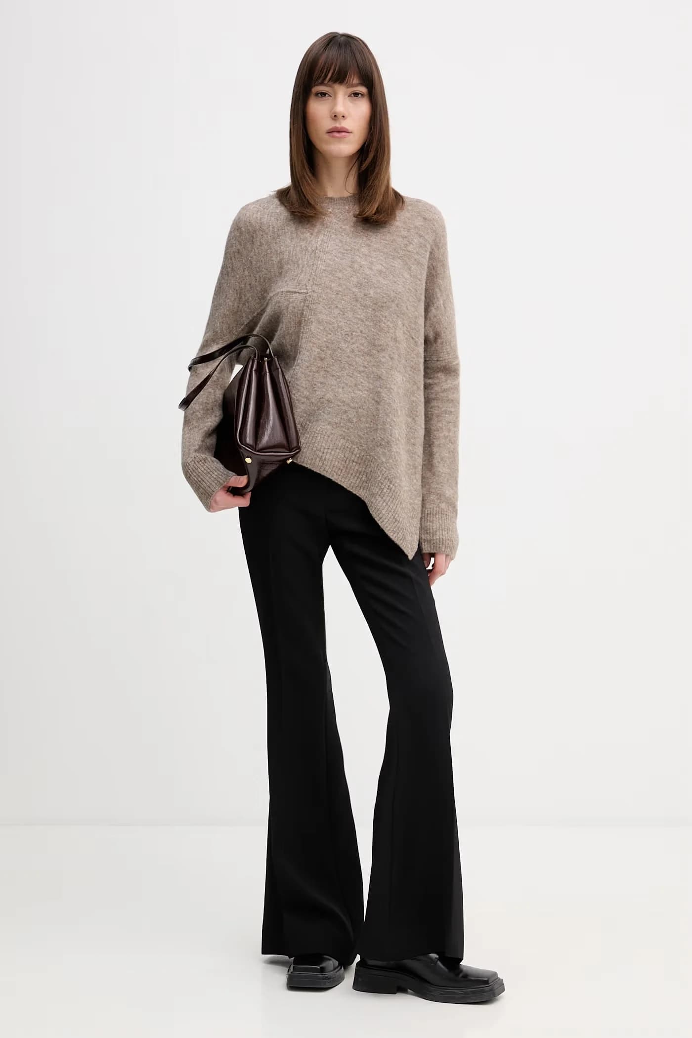 Свитер из смесовой шерсти - фото 2