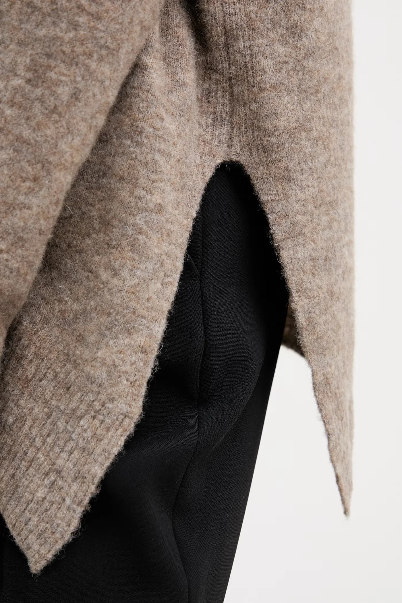 Свитер из смесовой шерсти - фото 5