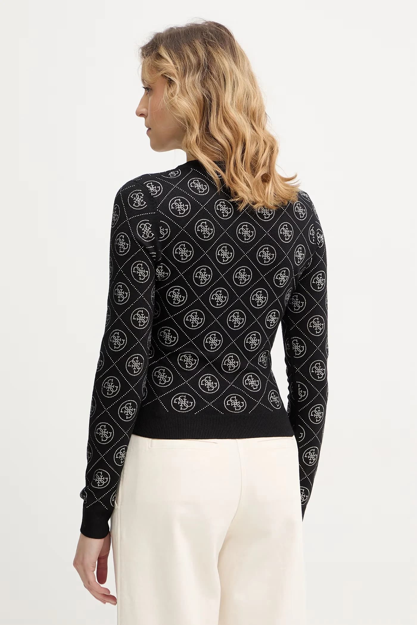 свитер 4G из смесовой шерсти - фото 3