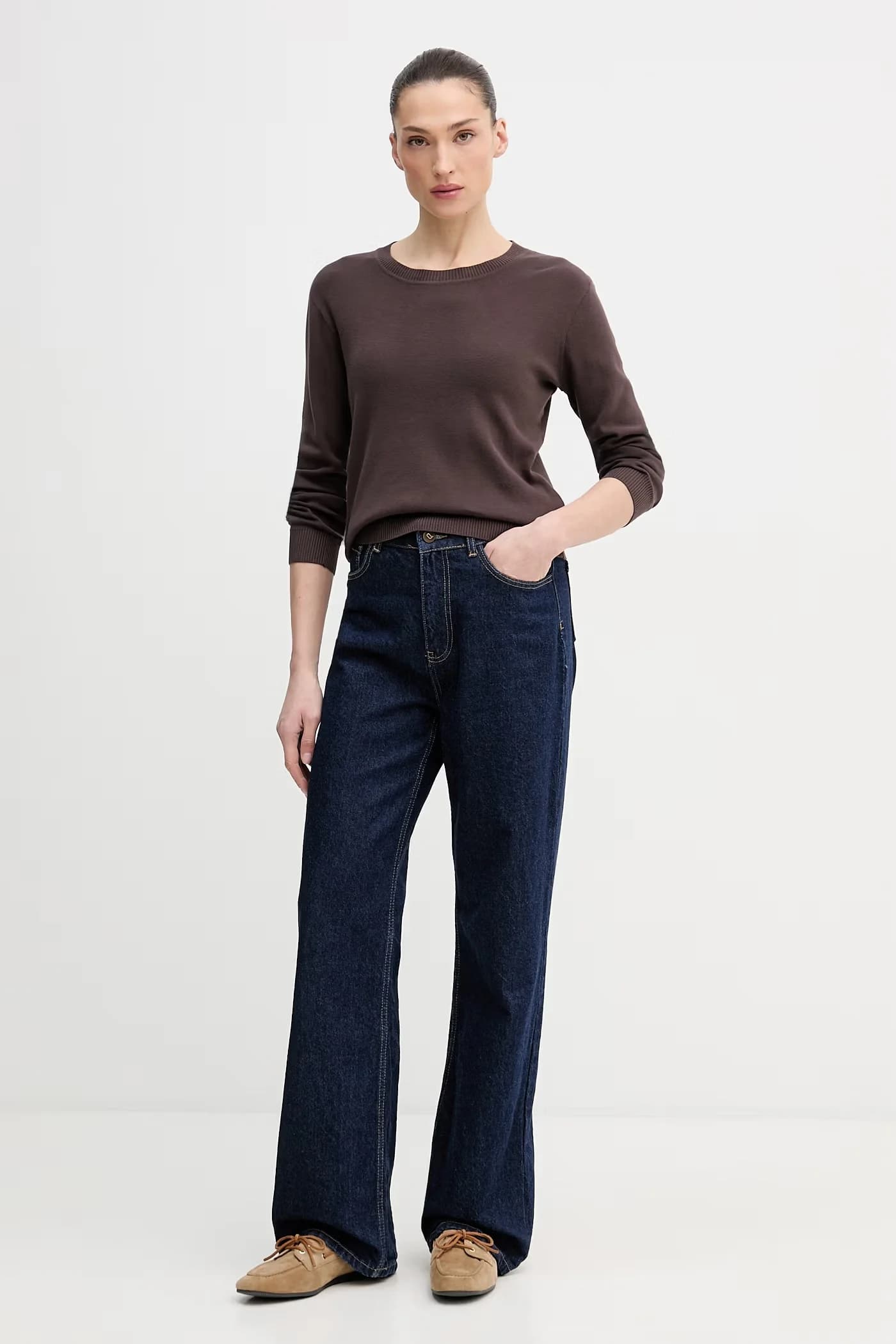 Хлопковый свитер - фото 2