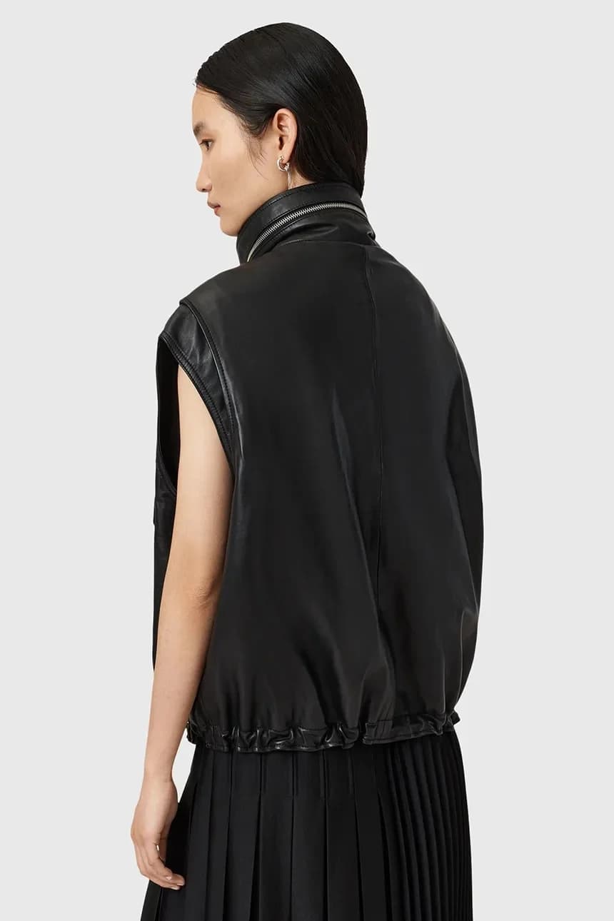 Кожаный жилет CLAY - фото 4