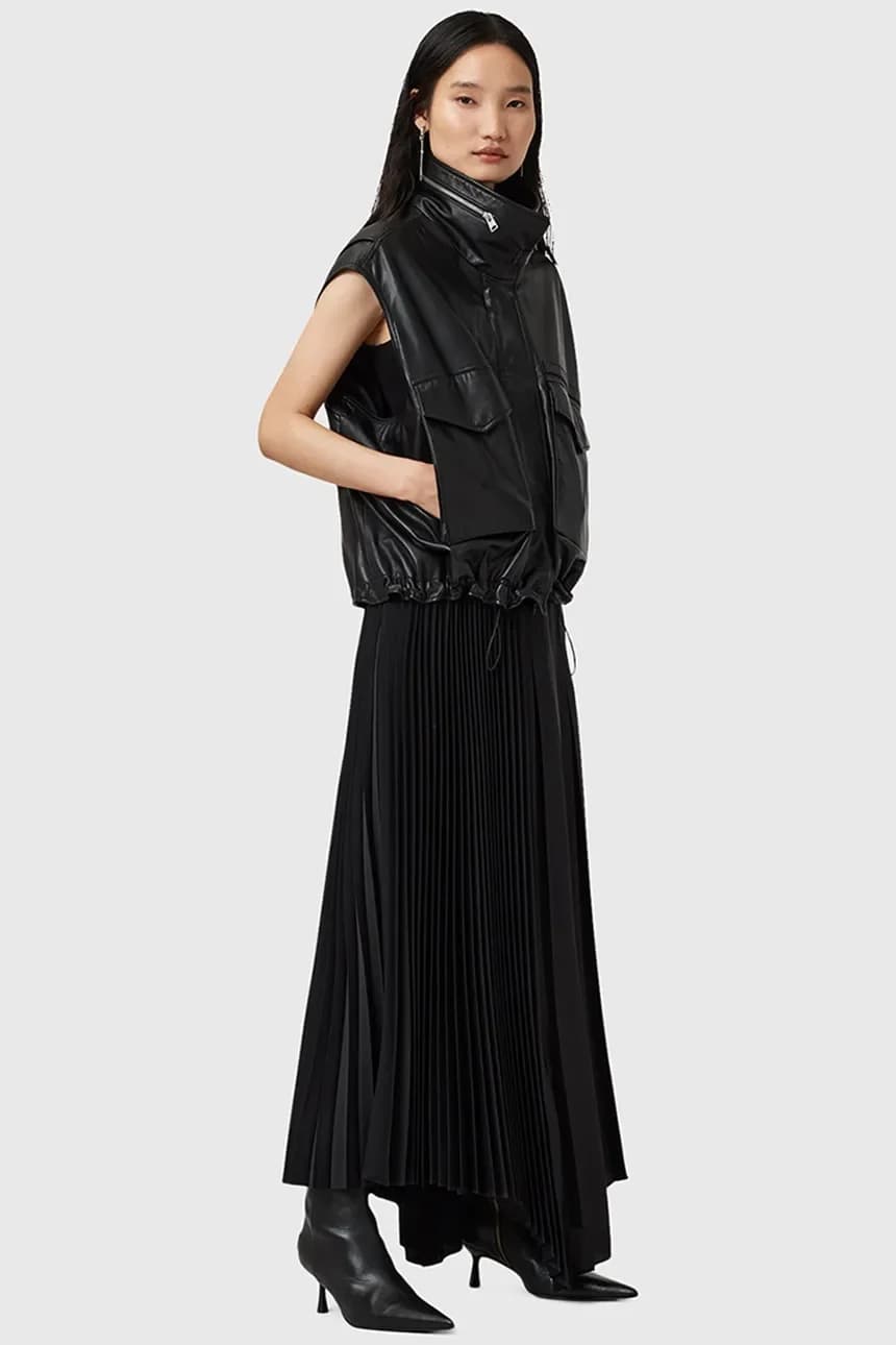 Кожаный жилет CLAY - фото 6