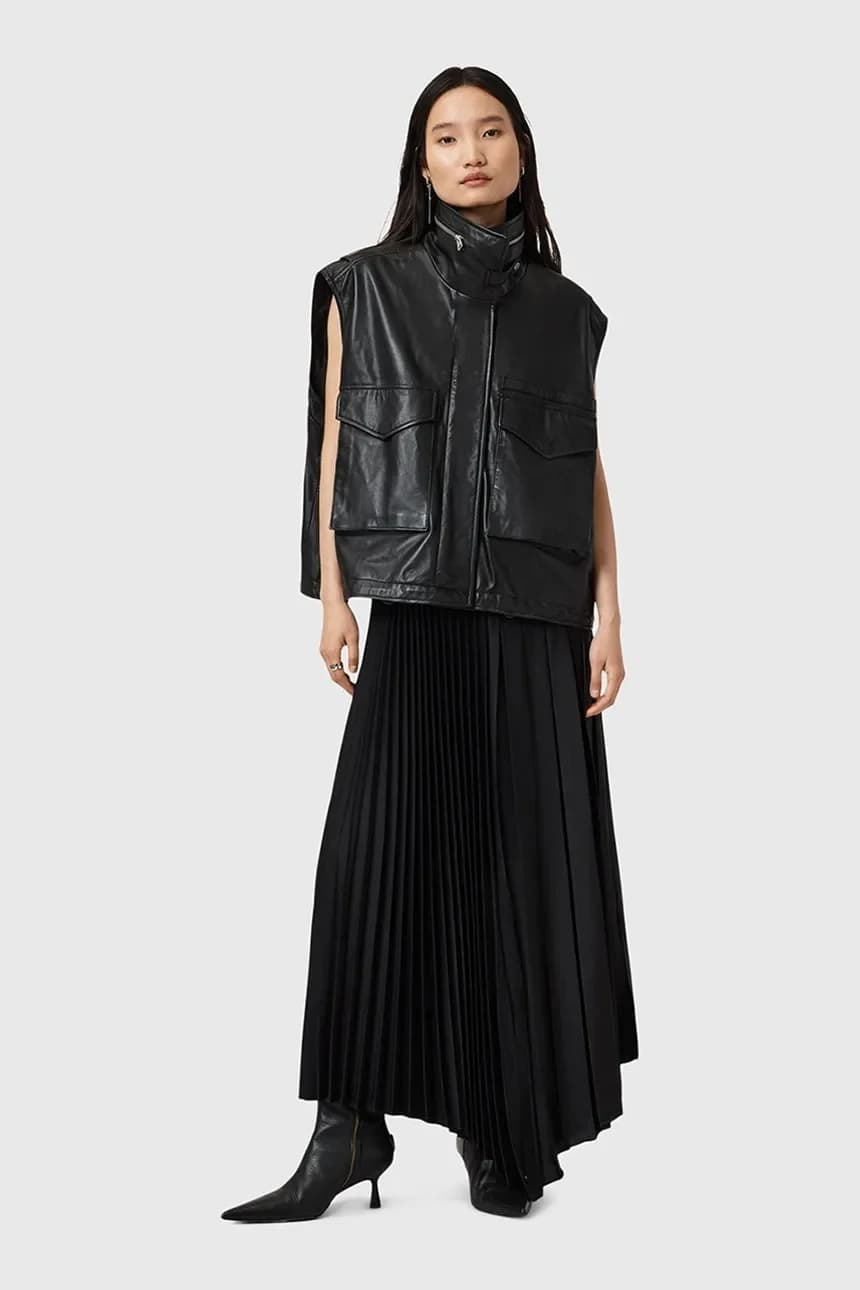 Кожаный жилет CLAY - фото 7