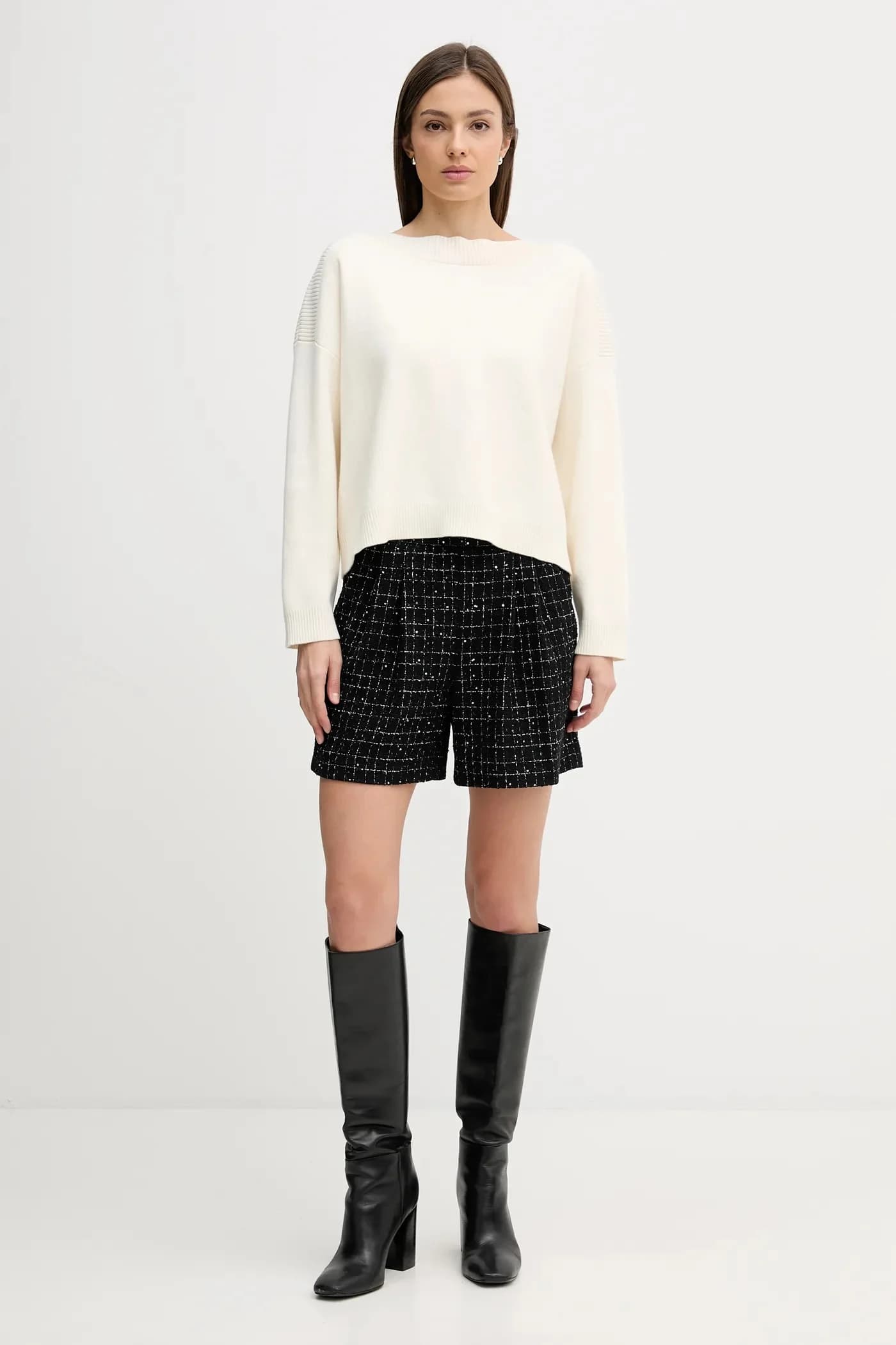 Свитер из смесовой шерсти - фото 2