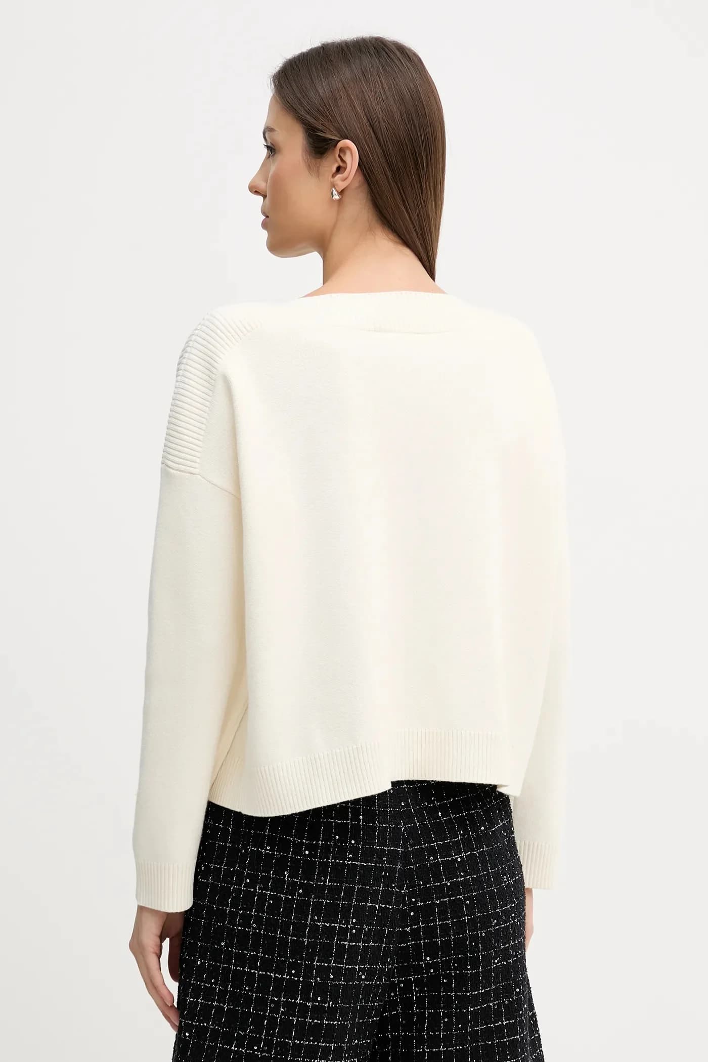 Свитер из смесовой шерсти - фото 3