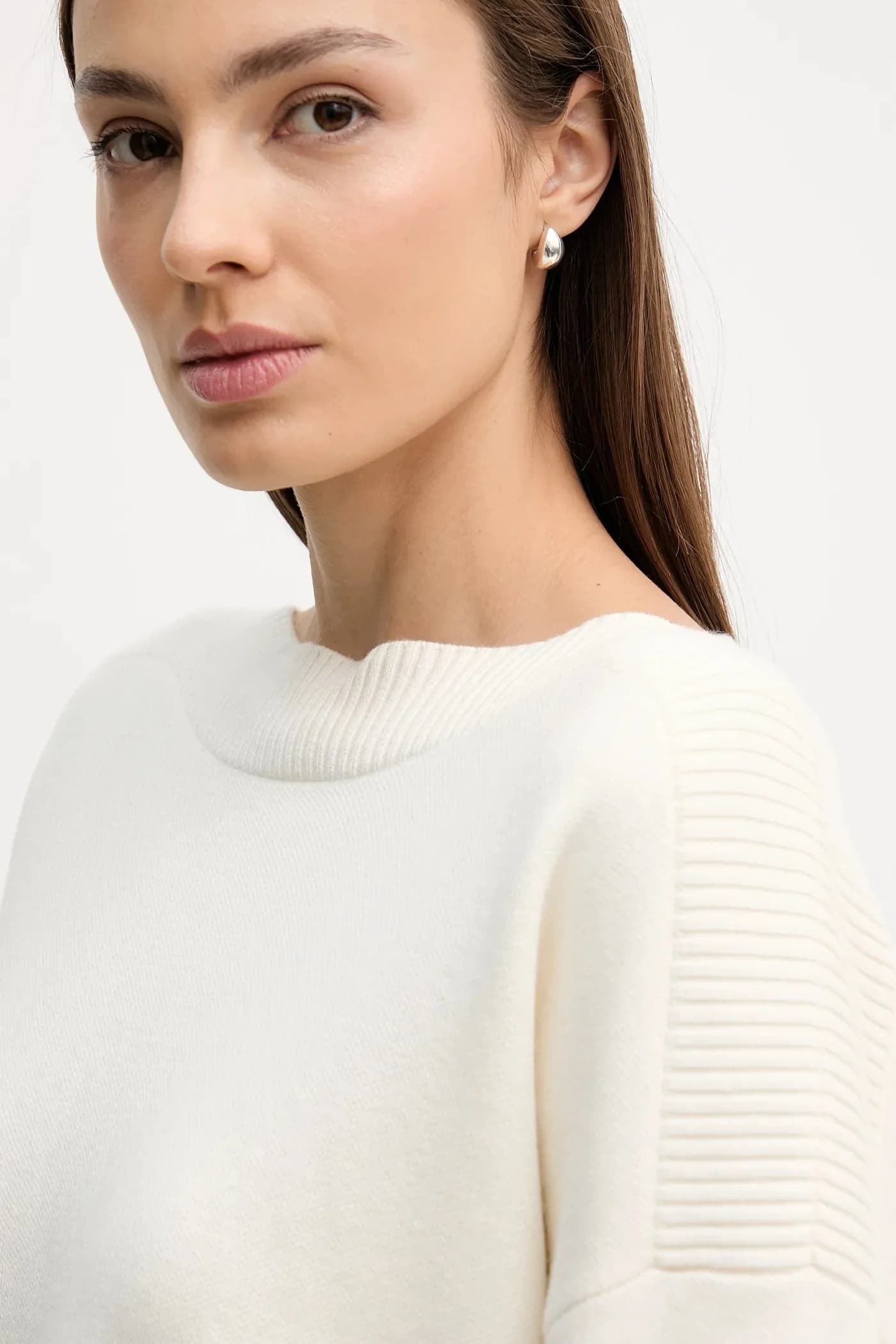 Свитер из смесовой шерсти - фото 4