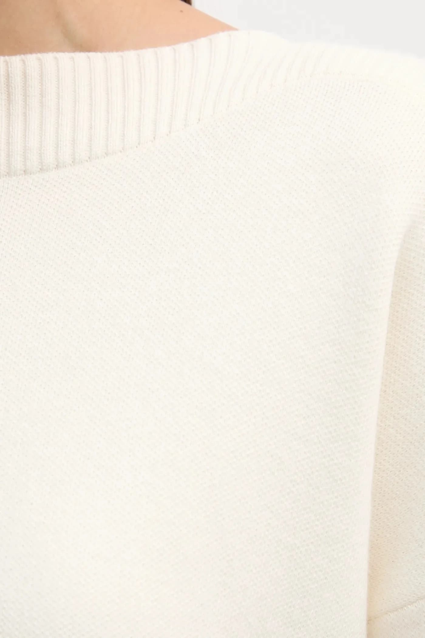 Свитер из смесовой шерсти - фото 5