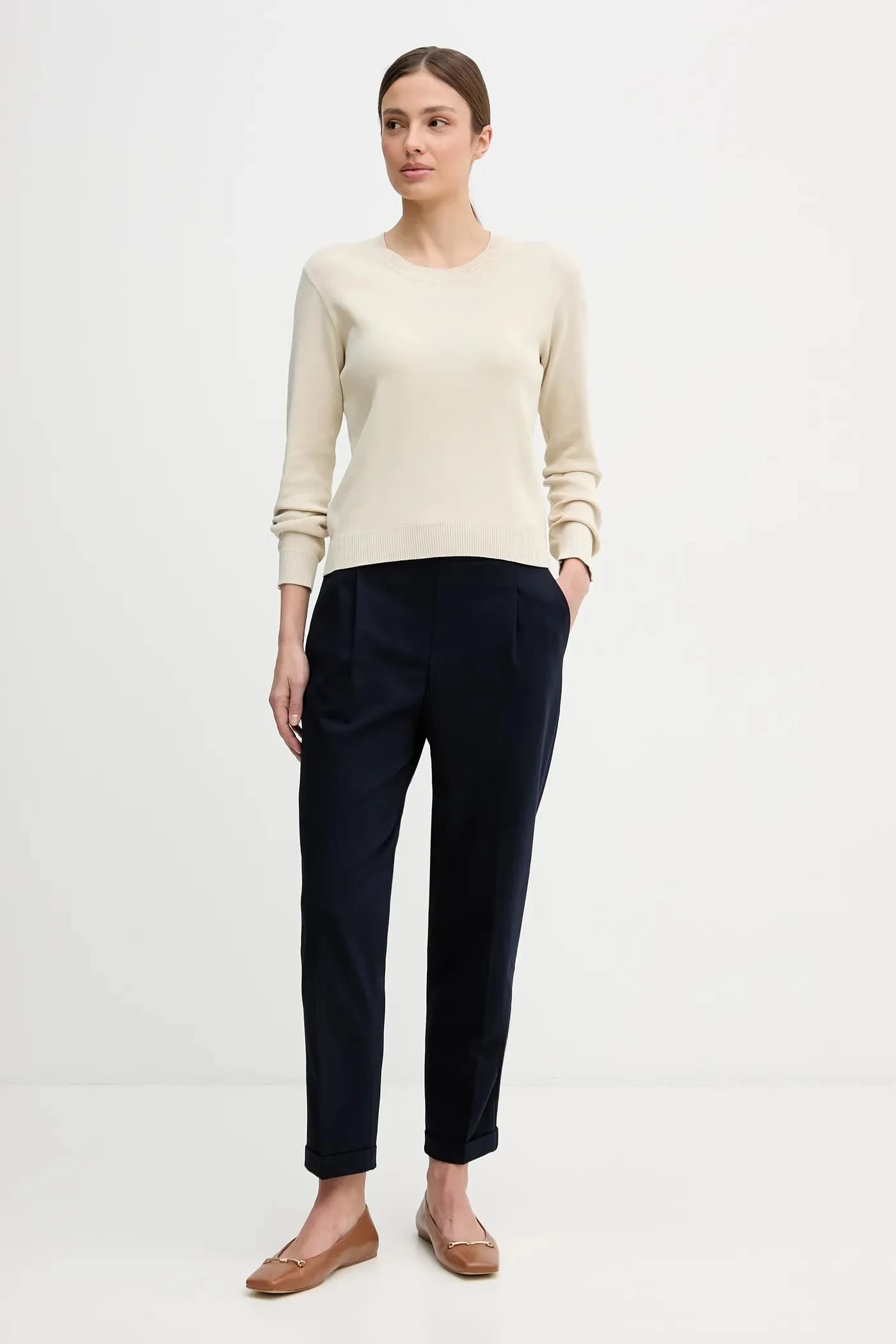 Хлопковый свитер - фото 2